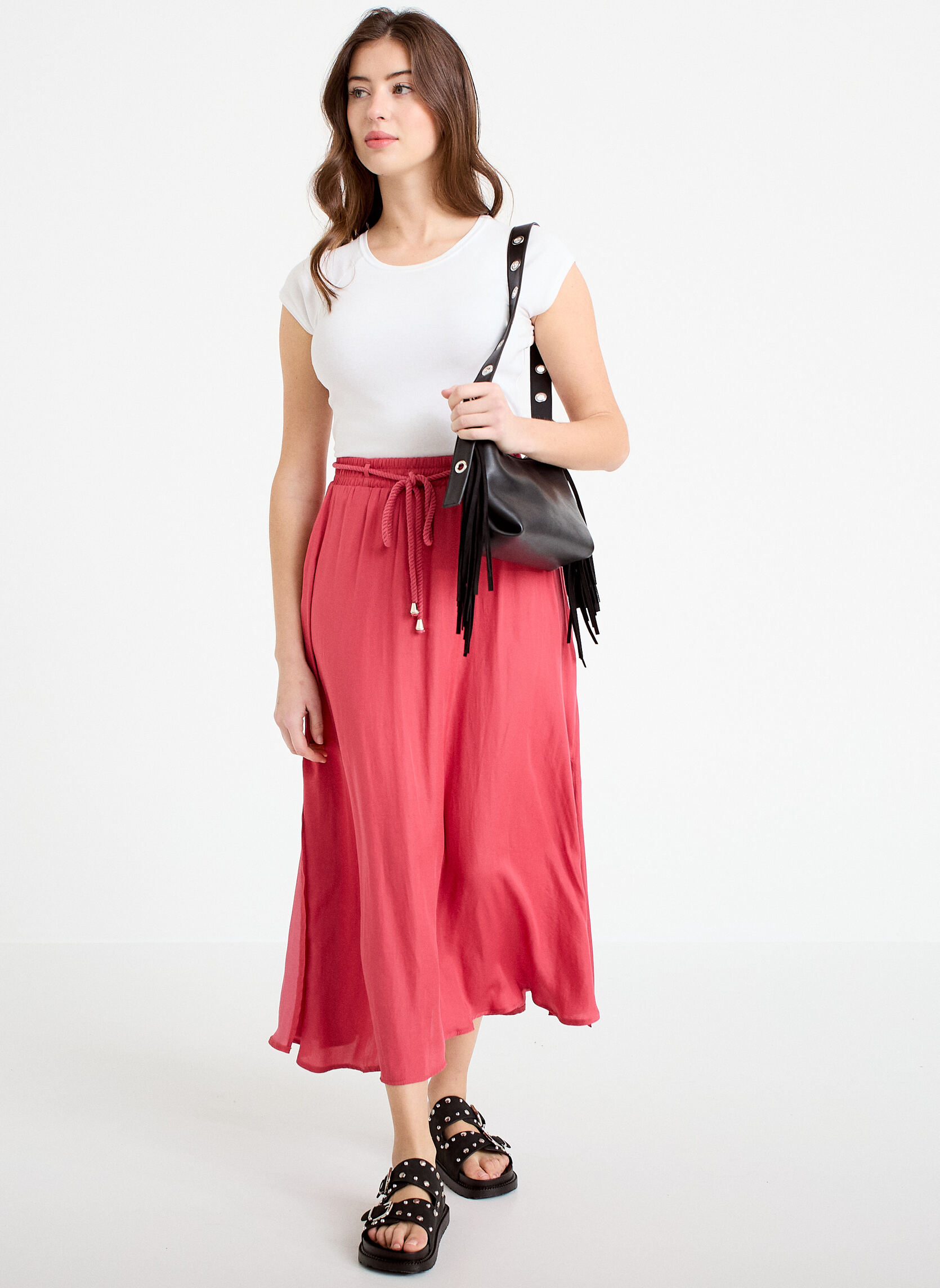 Jupes mi-longues JULONSATFENT femme rose Cache Cache Jupes mi-longues JULONSATFENT femme rose Rose