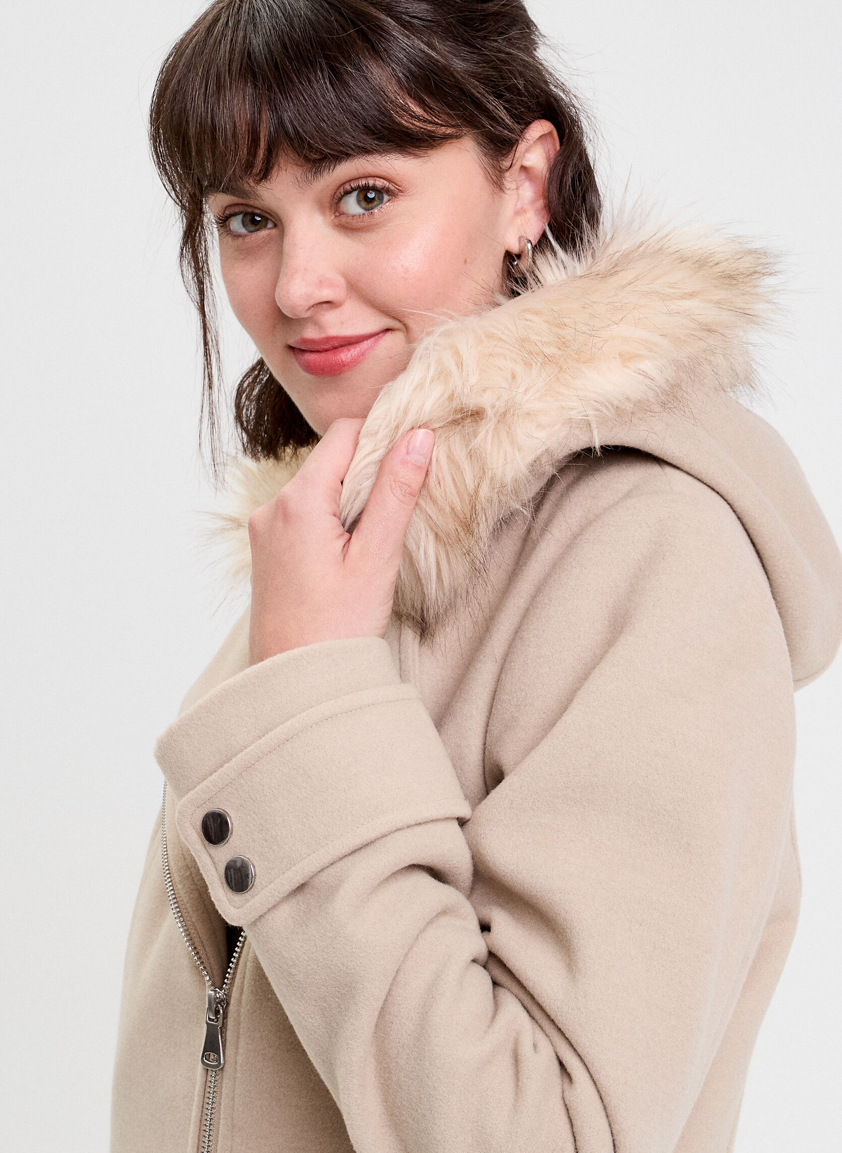 Manteaux classiques DRAMOTZIC femme beige Cache Cache Manteaux classiques DRAMOTZIC femme beige Beige