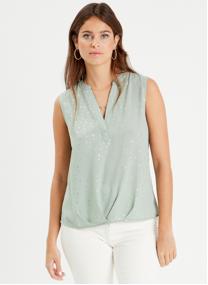 Blouses BLORAXLESS2 femme vert Cache Cache Blouses BLORAXLESS2 femme vert Vert