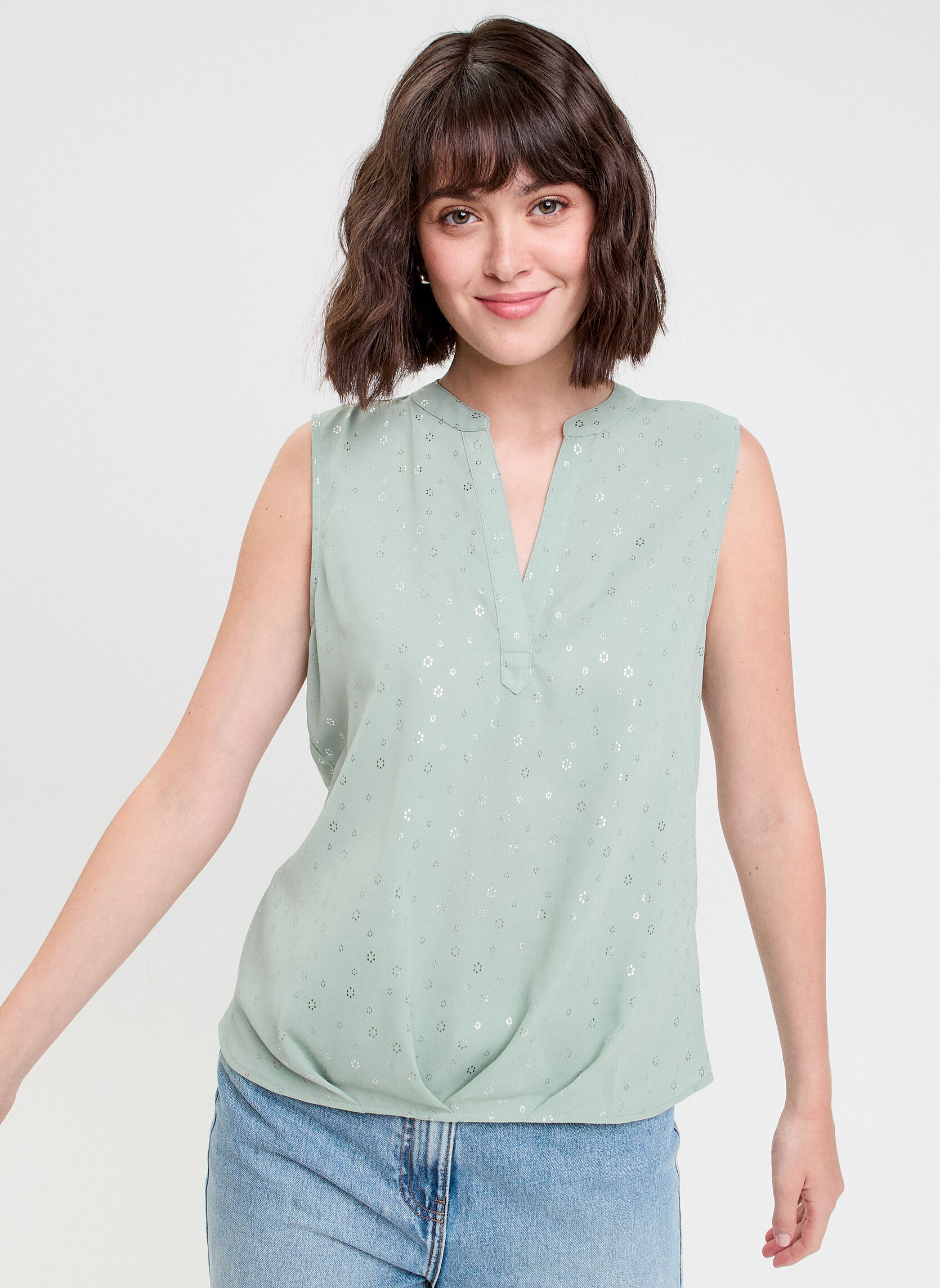 Blouses BLORAXLESS2 femme vert Cache Cache Blouses BLORAXLESS2 femme vert Vert