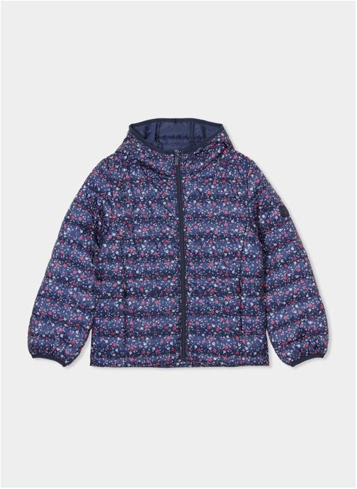 CREEKS Doudounes Doudoune - CRE4_COCOON_KGIRL_AOP fille bleu