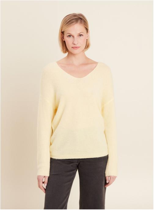 Pulls et gilets jaune pour femme sur