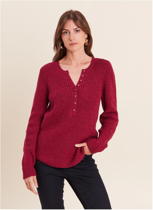 Bréal Pulls MYLA femme rouge