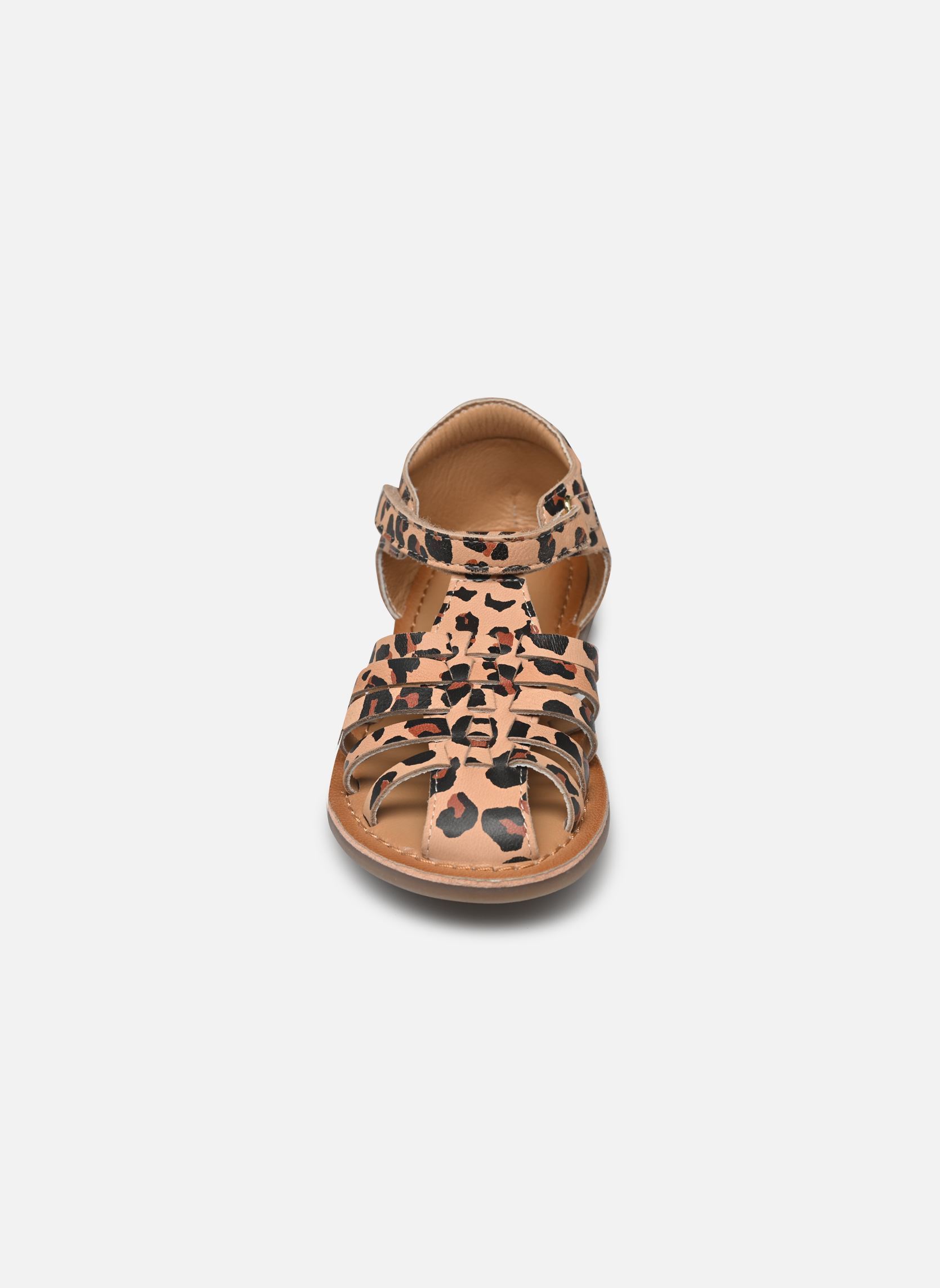 Sandales CHARLOT fille multicolore Rose et Martin Sandales CHARLOT fille multicolore Léopard