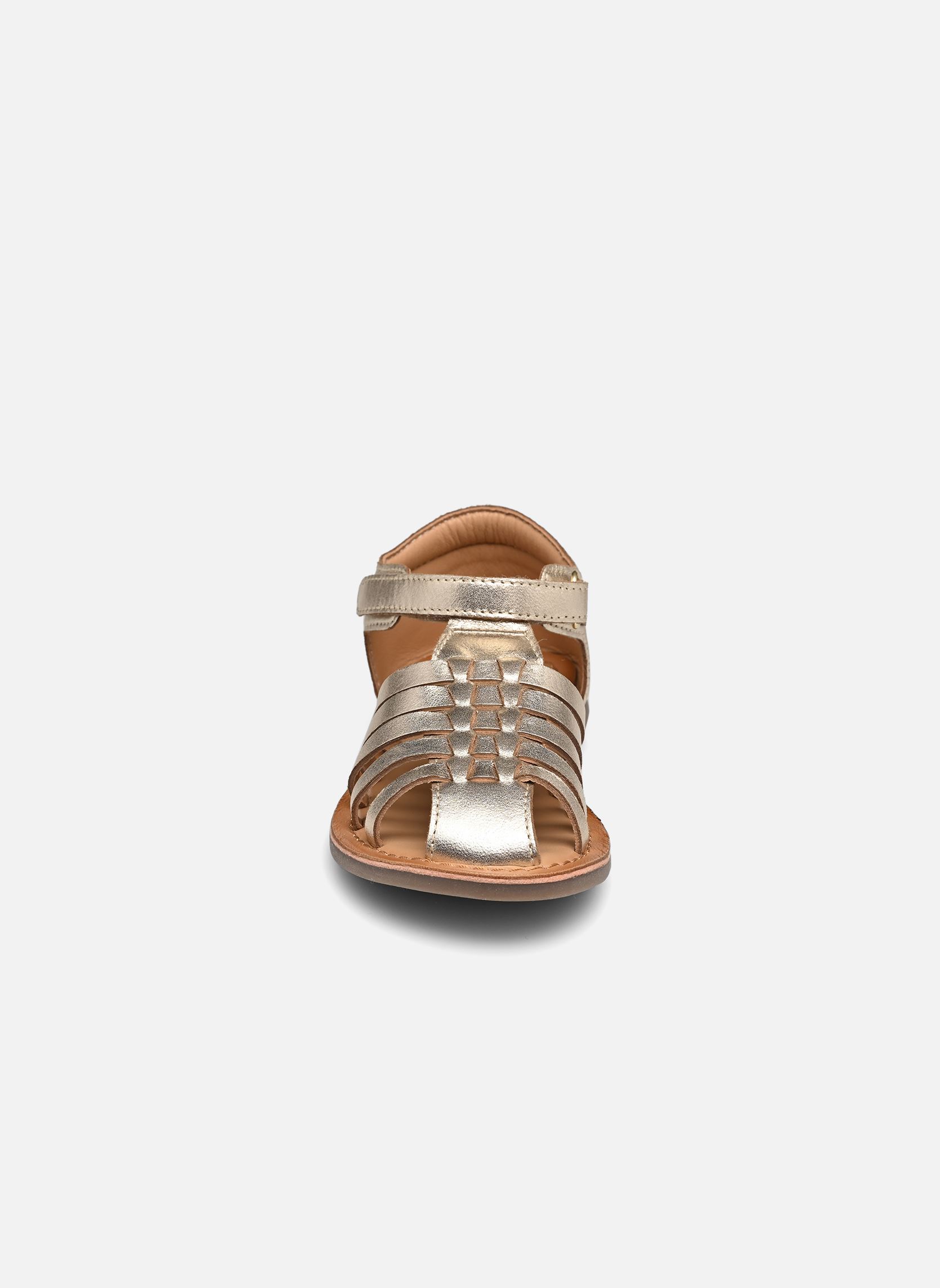 Sandales CHARLES fille or et bronze Rose et Martin Sandales CHARLES fille or et bronze Gold