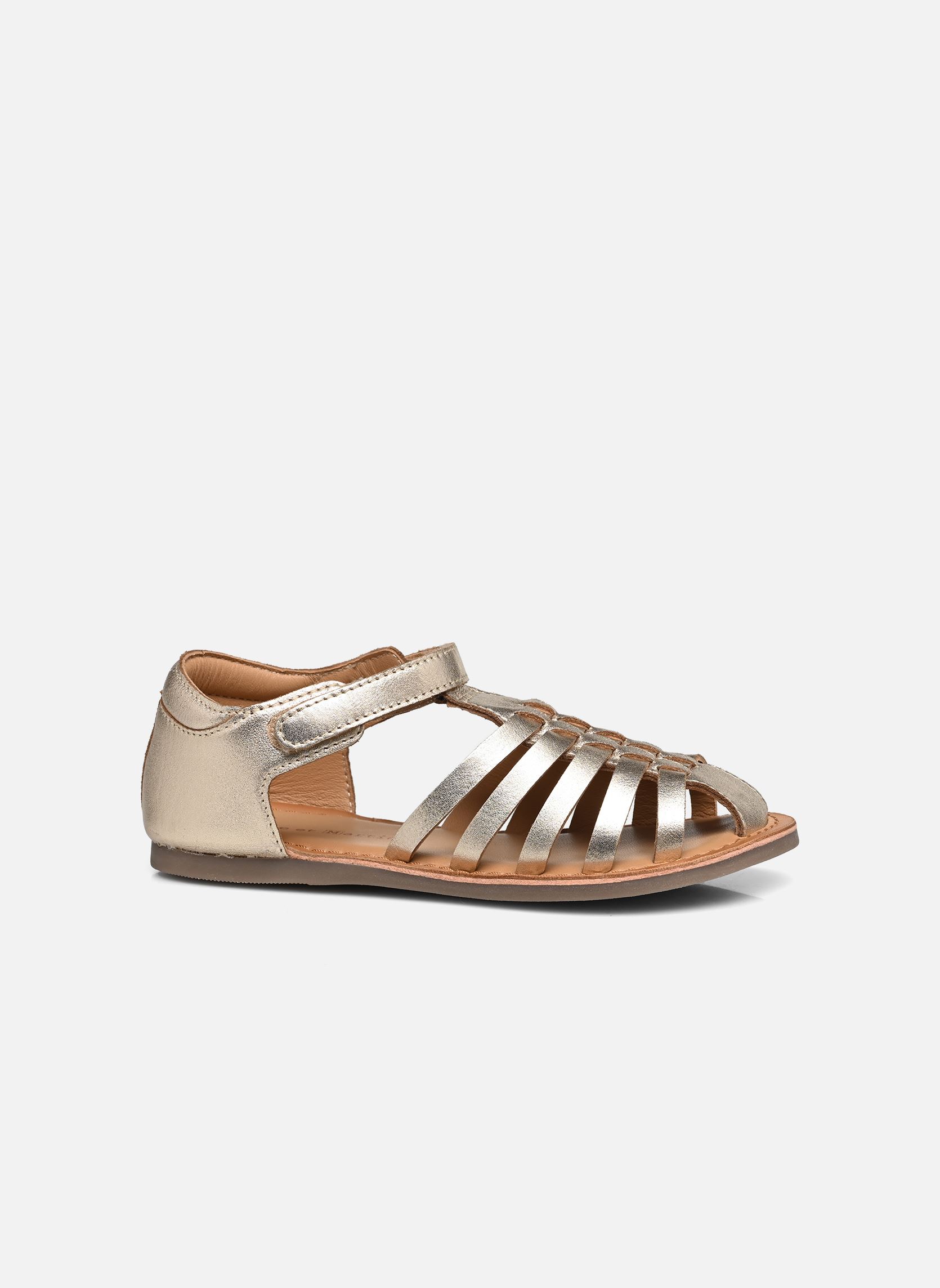 Sandales CHARLES fille or et bronze Rose et Martin Sandales CHARLES fille or et bronze Gold