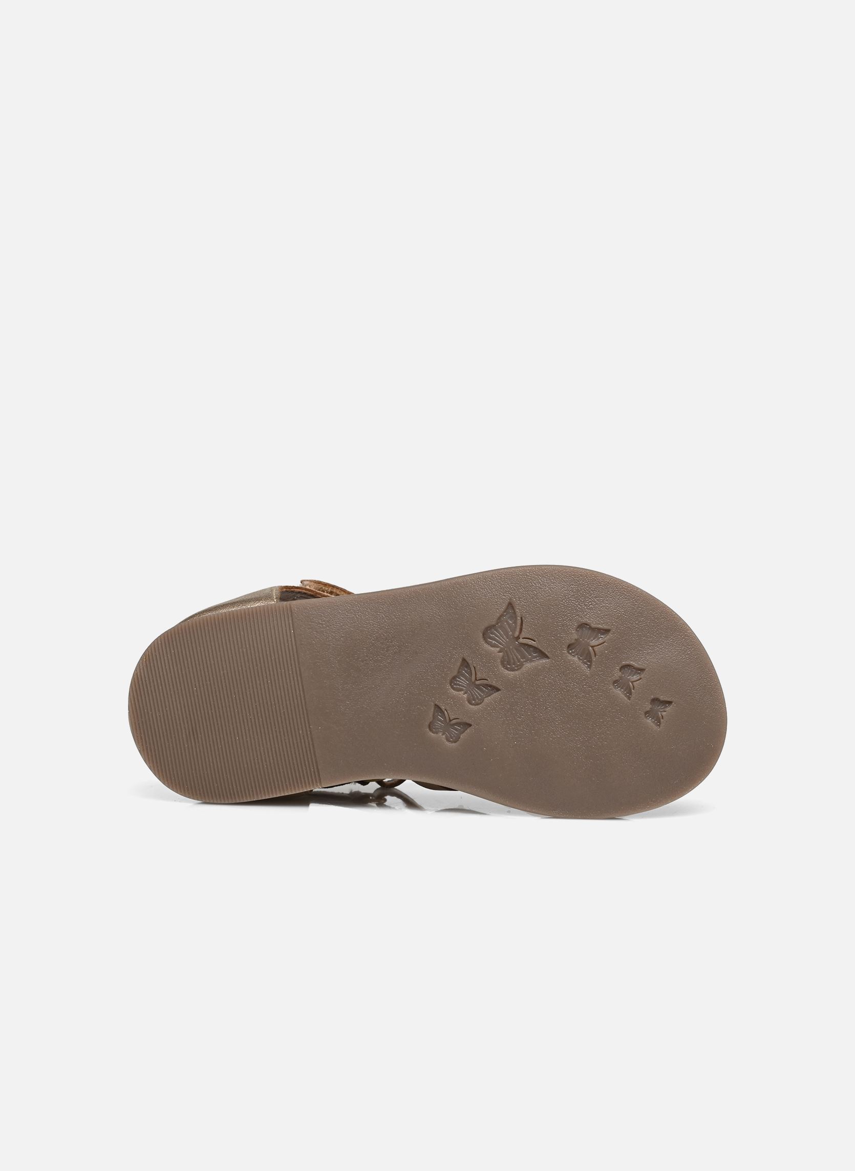 Sandales CHARLES fille or et bronze Rose et Martin Sandales CHARLES fille or et bronze Gold