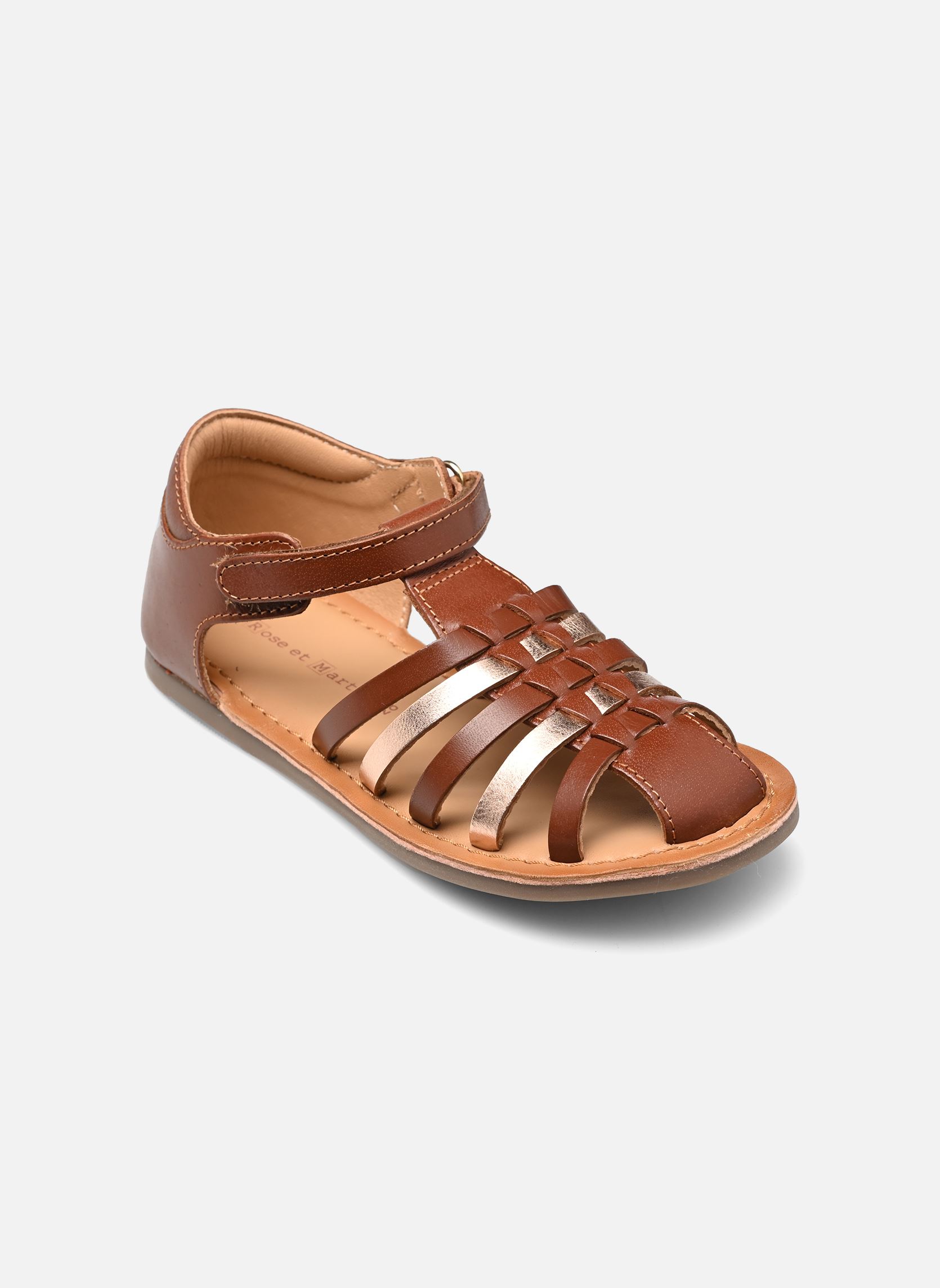 Sandalen CHARLES meisjes bruin Rose et Martin Sandalen CHARLES meisjes bruin Tan Brown