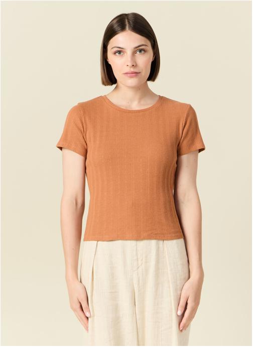 Bonobo Tee-shirts T-shirts manches courtes - GARDENCOUF femme marron