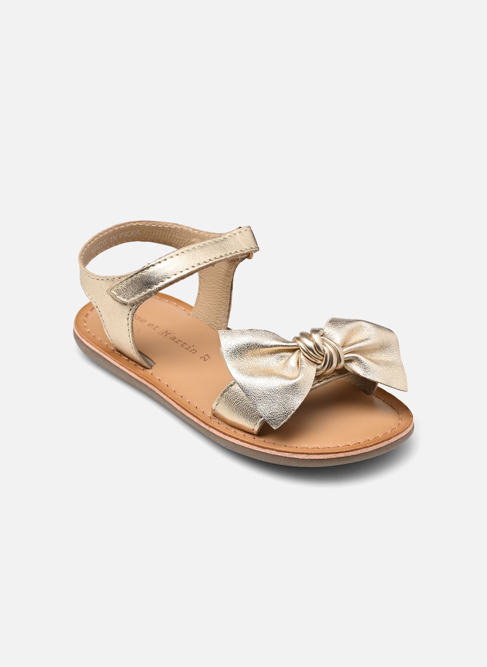 Sandalias CHARLI niña oro y bronce Rose et Martin Sandalias CHARLI niña oro y bronce Gold