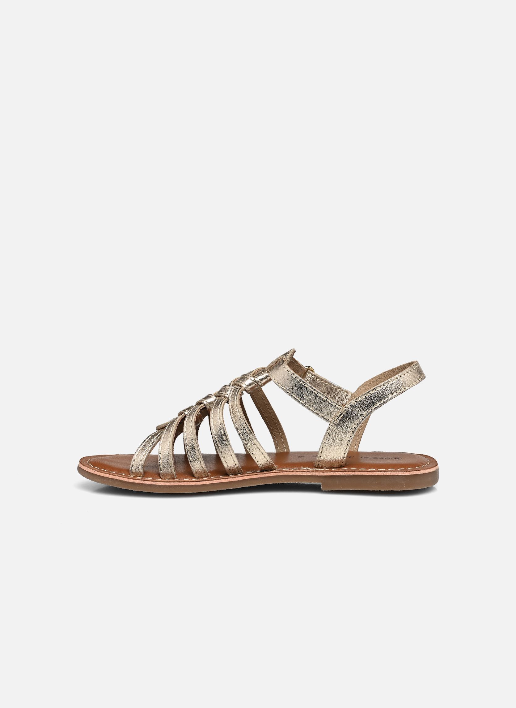 Sandalen CHULIA meisjes goud en brons Rose et Martin Sandalen CHULIA meisjes goud en brons GOLD