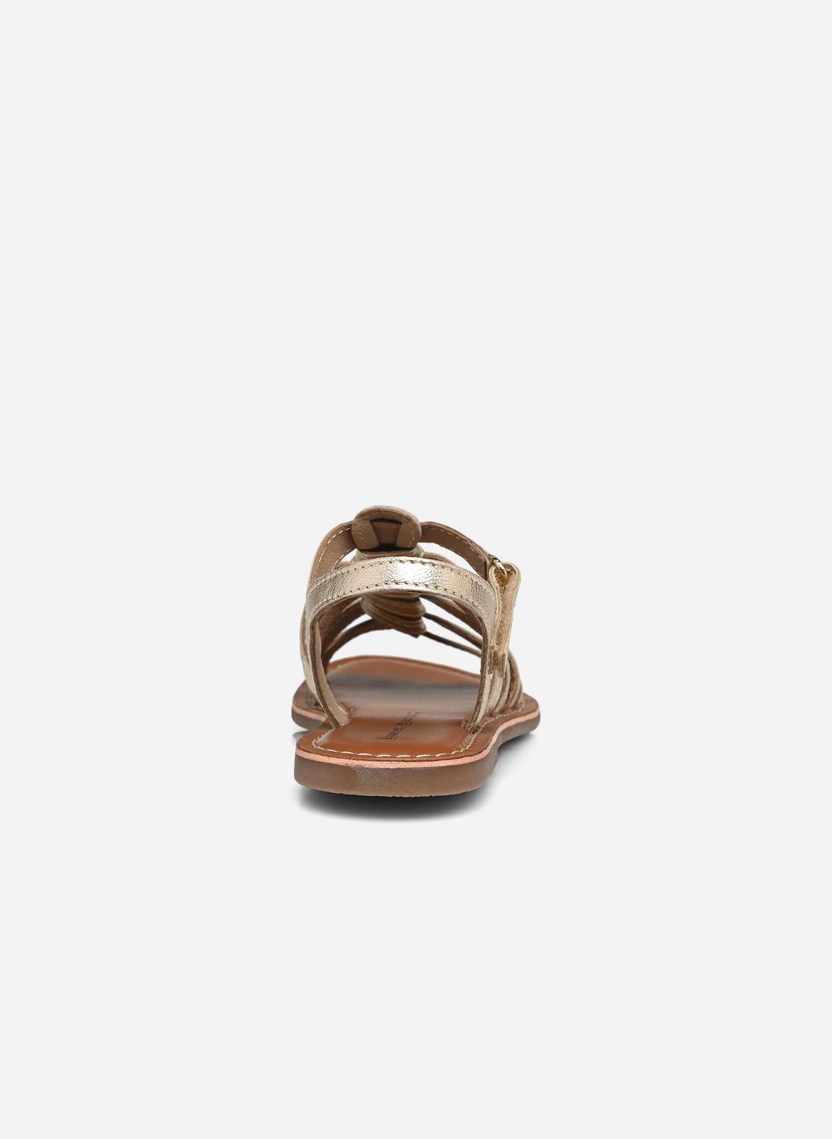 Sandalen CHULIA meisjes goud en brons Rose et Martin Sandalen CHULIA meisjes goud en brons GOLD
