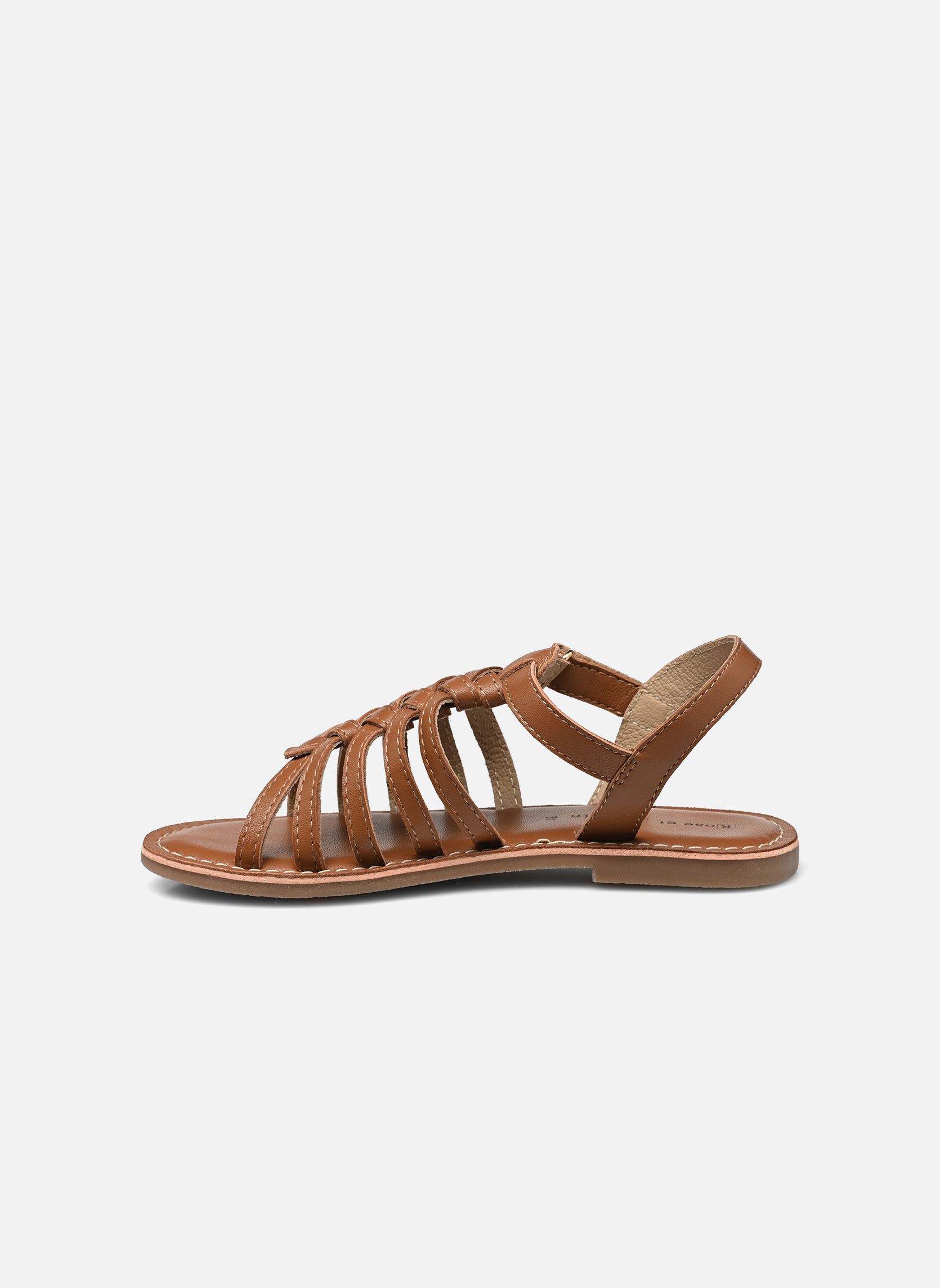 Sandales CHULIA fille marron Rose et Martin Sandales CHULIA fille marron Tan Brown