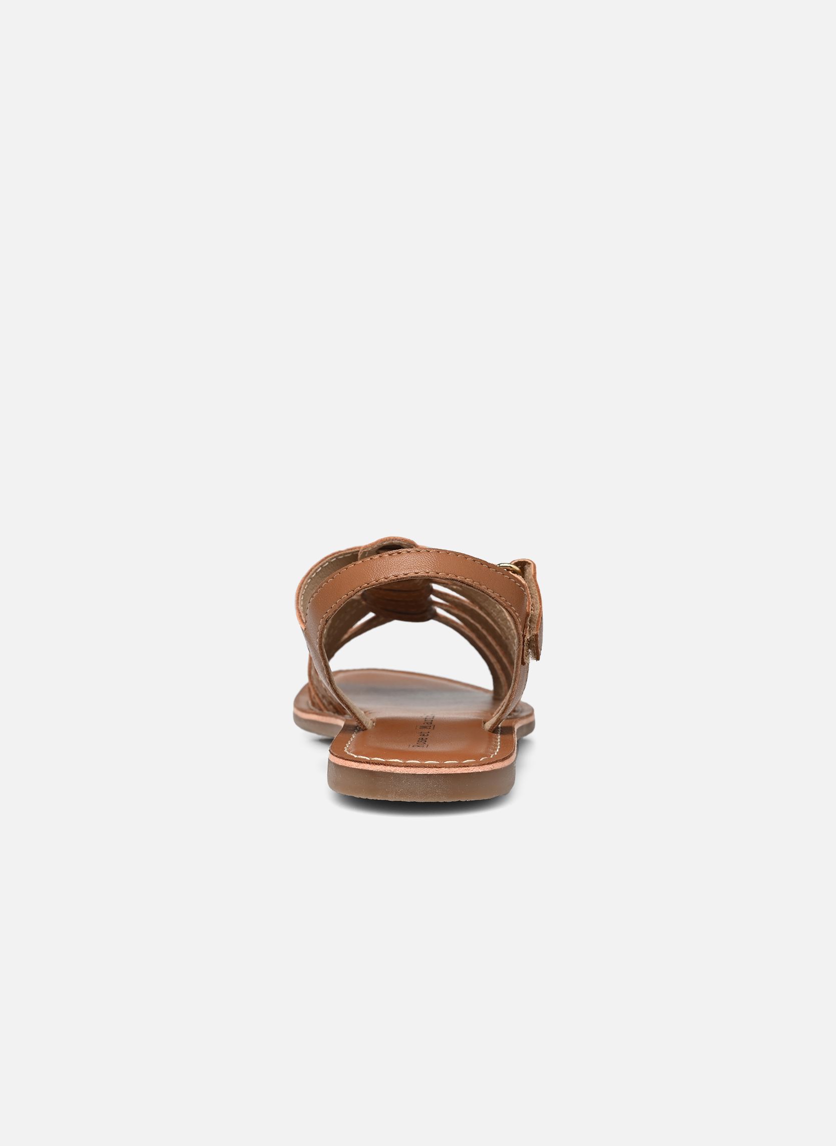 Sandales CHULIA fille marron Rose et Martin Sandales CHULIA fille marron Tan Brown