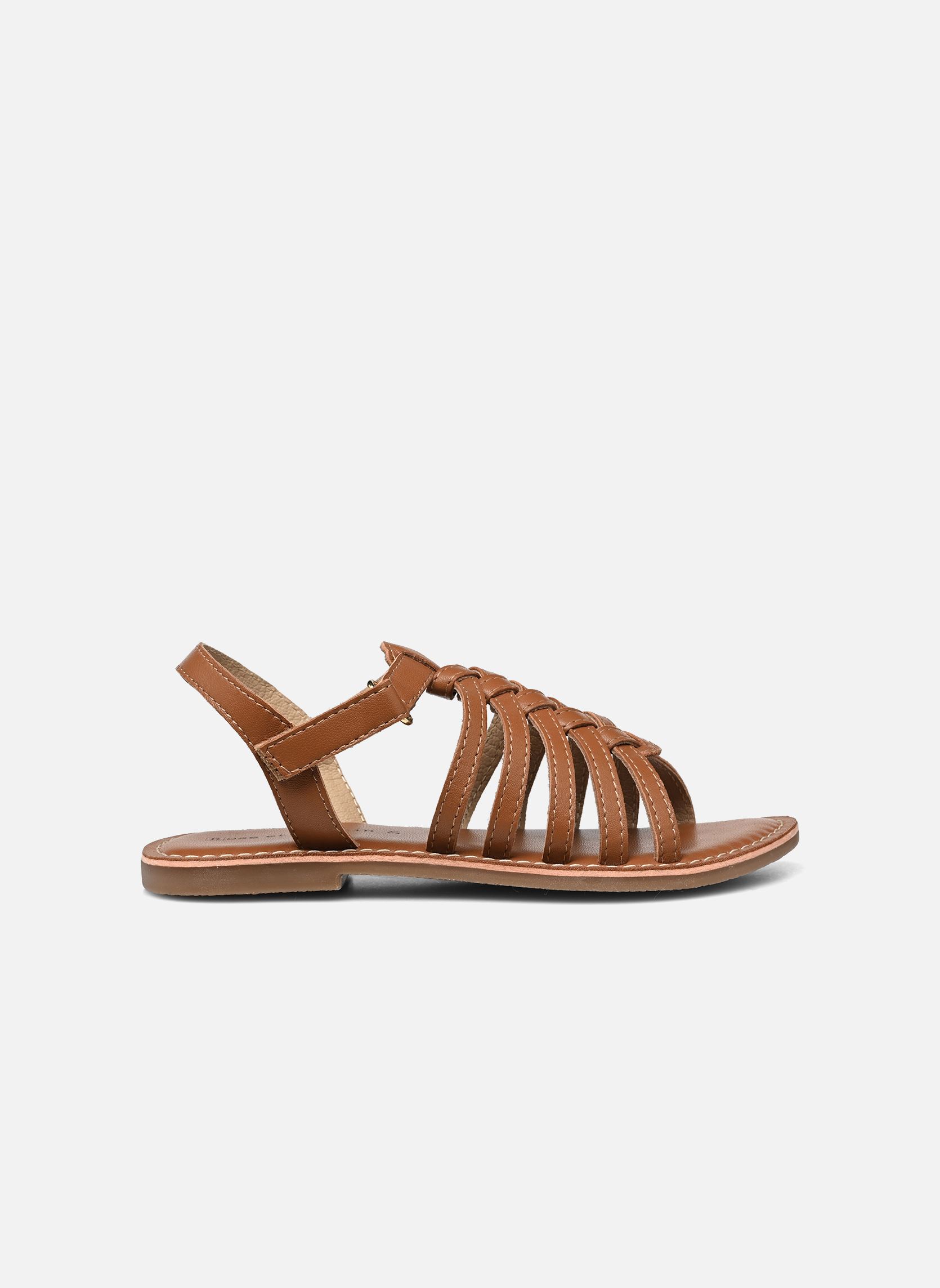 Sandales CHULIA fille marron Rose et Martin Sandales CHULIA fille marron Tan Brown