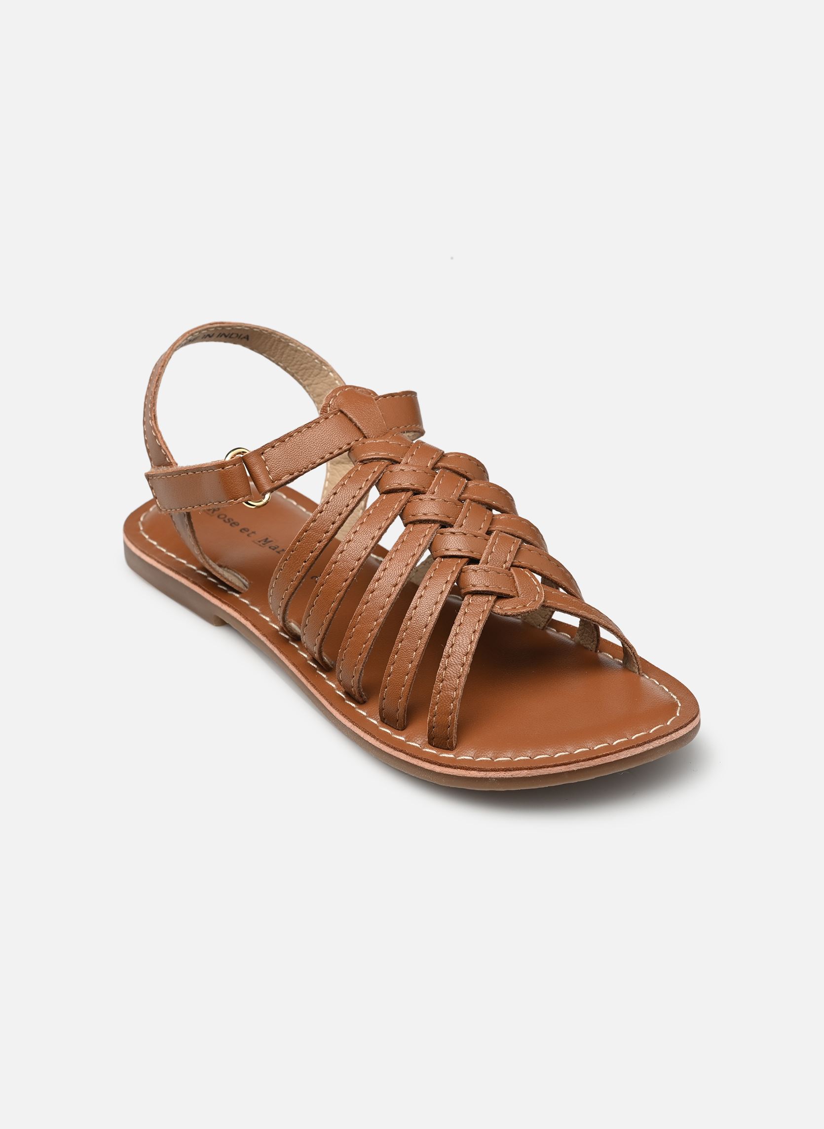 Sandales CHULIA fille marron Rose et Martin Sandales CHULIA fille marron Tan Brown