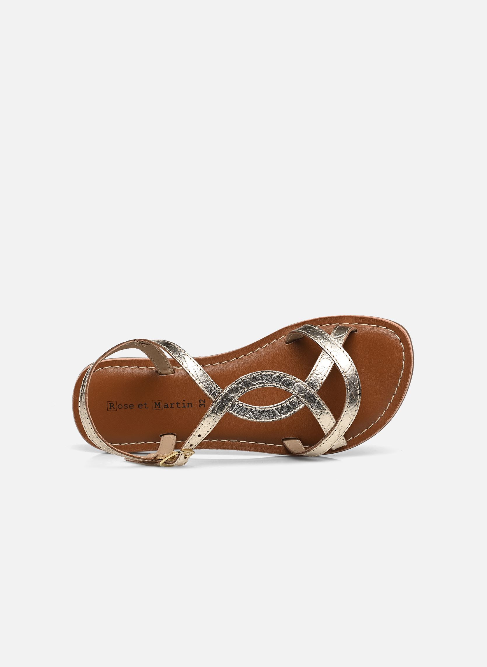 Sandalen CHIGUERA mädchen gold und bronze Rose et Martin Sandalen CHIGUERA mädchen gold und bronze GOLD