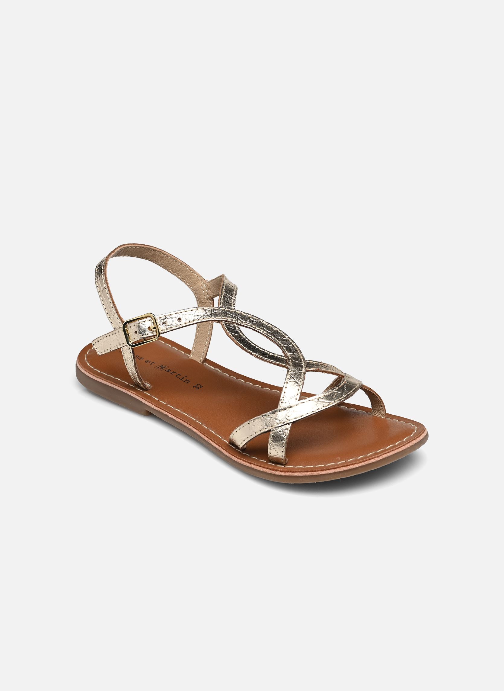 Sandalen CHIGUERA mädchen gold und bronze Rose et Martin Sandalen CHIGUERA mädchen gold und bronze GOLD