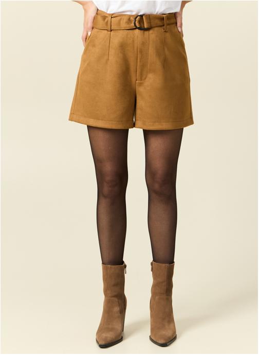Bonobo Shorts Shorts - PINCESHOF femme marron