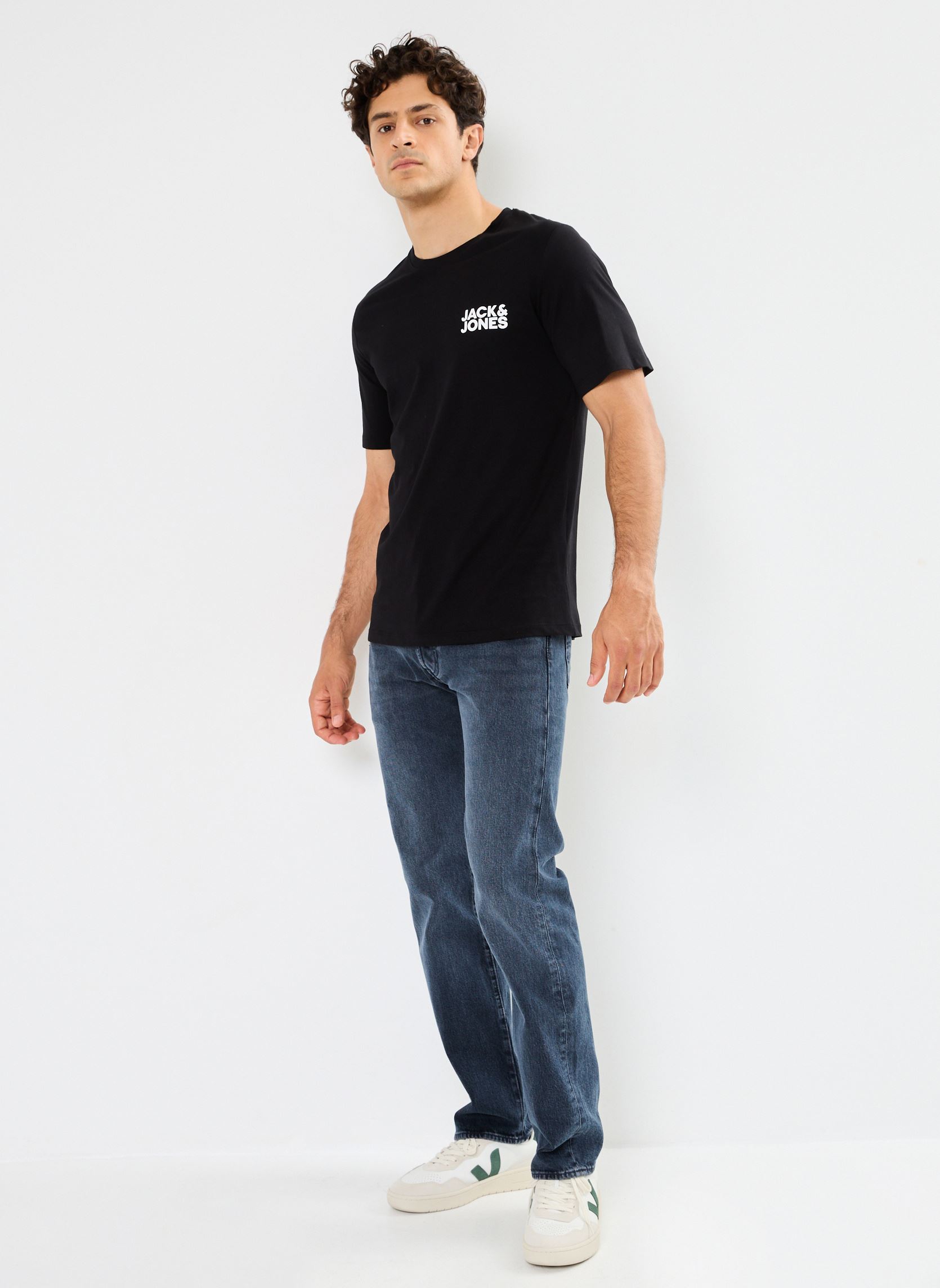 Tee-shirts manches courtes Jjecorp Logo Tee Ss O-Neck Noos homme noir Jack & Jones Tee-shirts manches courtes Jjecorp Logo Tee Ss O-Neck Noos homme noir BLACK
