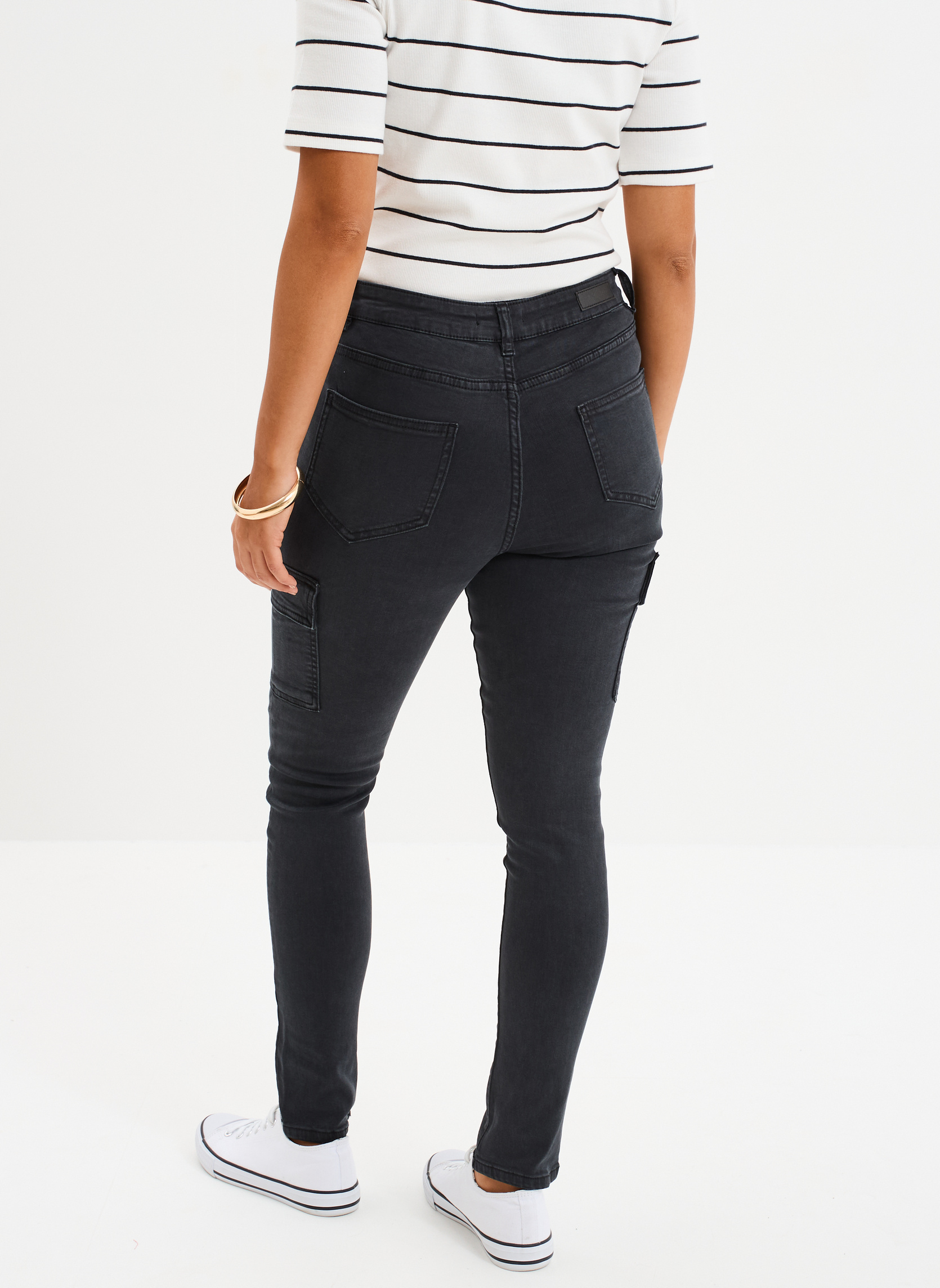 Pantalons droit MIS3_PLISBOA femme noir LIBERTO Pantalons droit MIS3_PLISBOA femme noir Noir