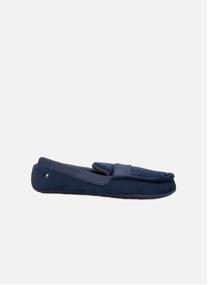 Chaussons Chaussons mocassins Homme carreaux Marine homme bleu