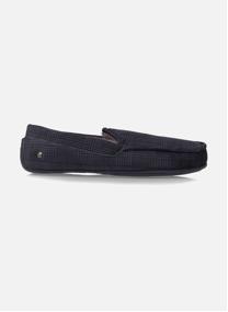 Chaussons Chaussons mocassins Homme carreaux Marine homme bleu Isotoner Chaussons Chaussons mocassins Homme carreaux Marine homme bleu Bleu marine