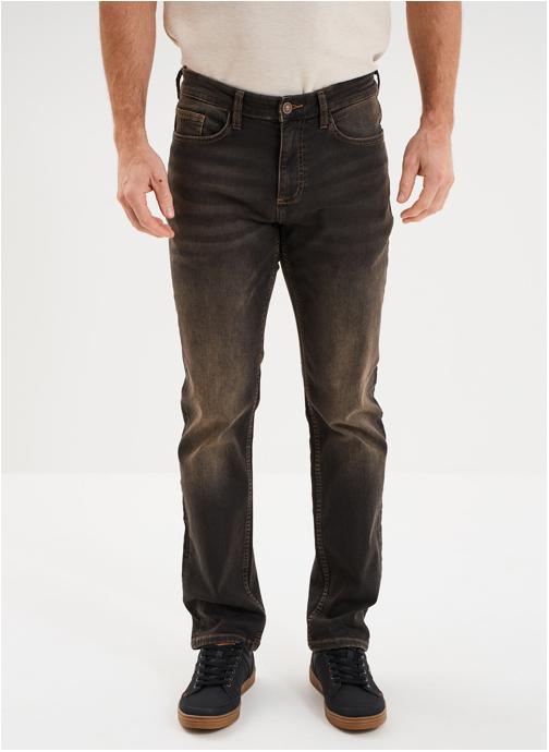 CREEKS Jeans droit Jean - CRE1_REGUL_KNIT homme noir