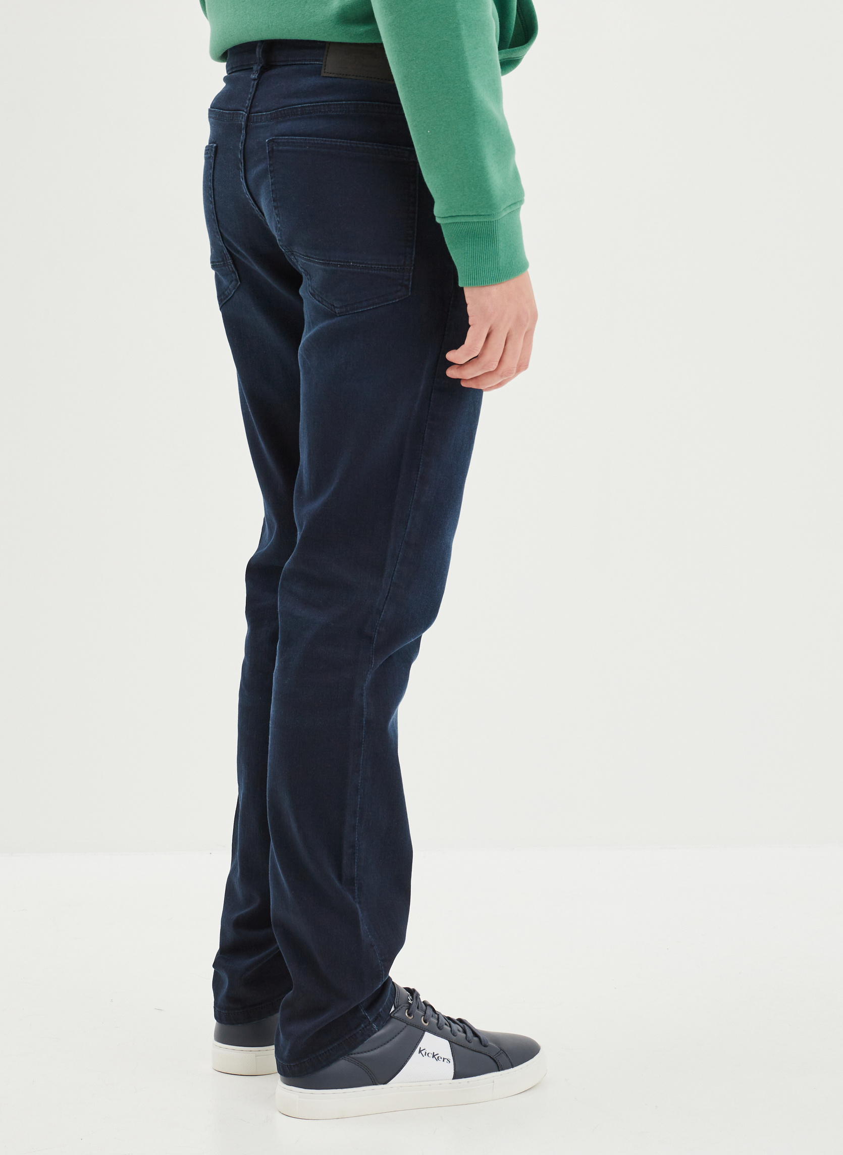 Jeans droit Jean - CRE1_REGUL_KNIT homme bleu CREEKS Jeans droit Jean - CRE1_REGUL_KNIT homme bleu Bleu