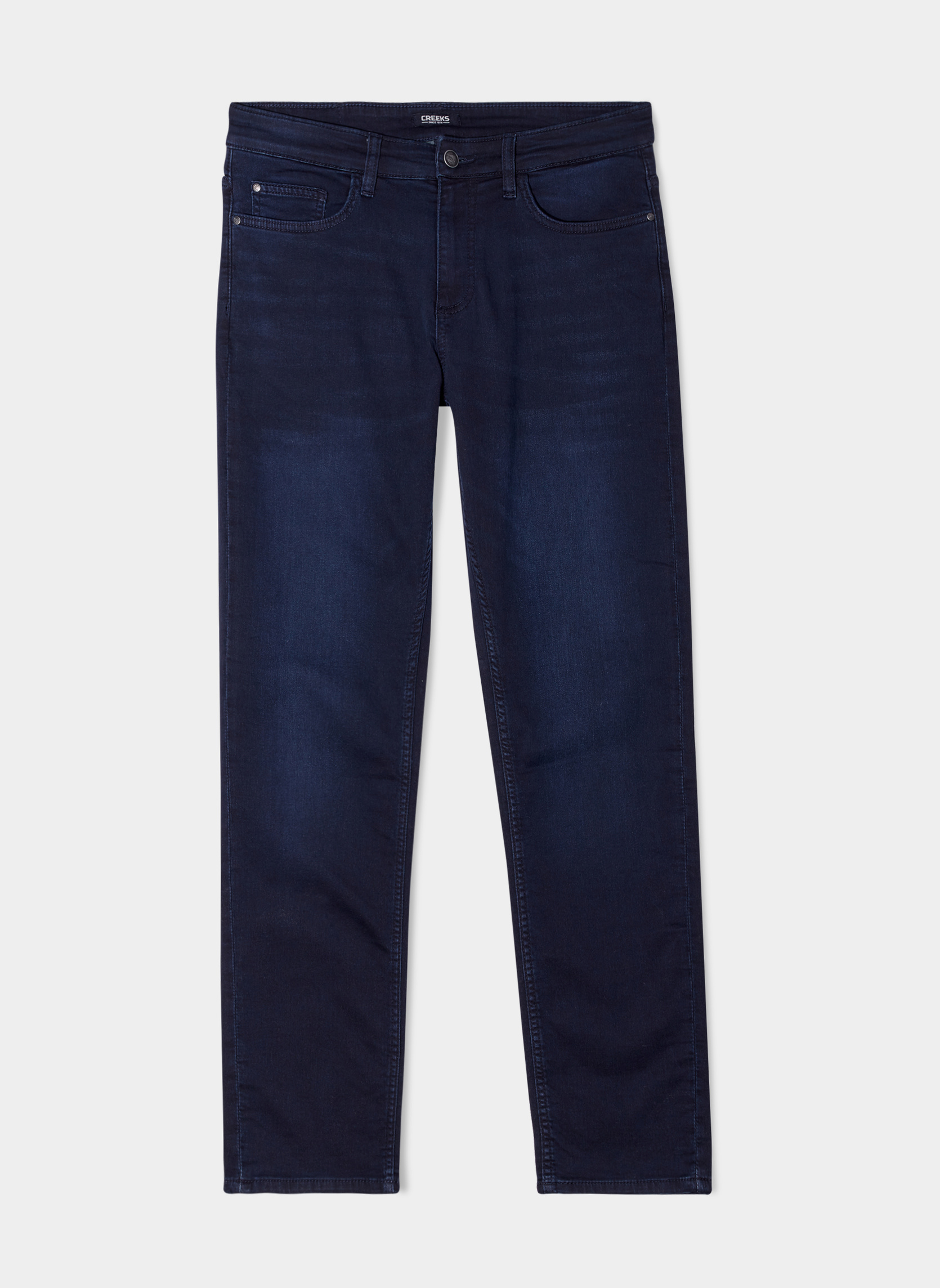 Jeans droit Jean - CRE1_REGUL_KNIT homme bleu CREEKS Jeans droit Jean - CRE1_REGUL_KNIT homme bleu Bleu