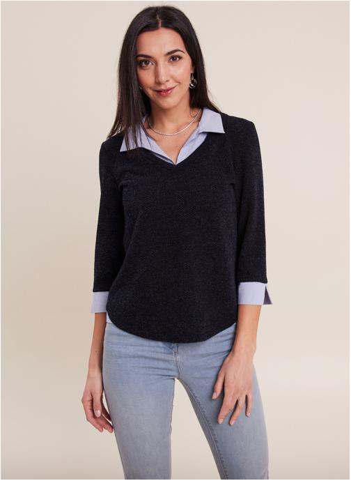 Bréal Tee-shirts TEMACLASS femme bleu