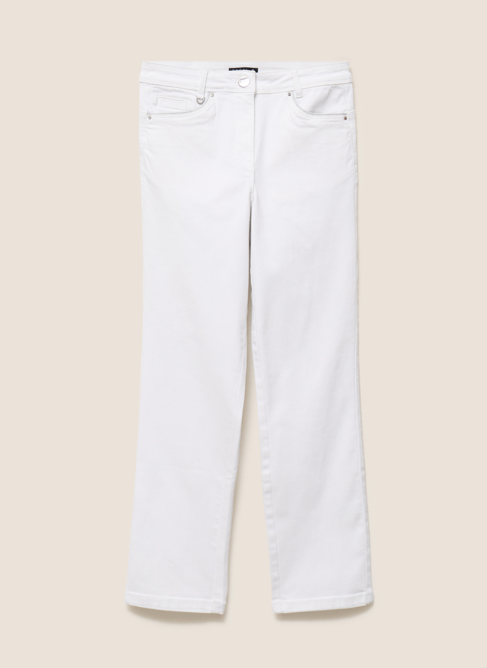 Jeans droit PERIGHT femme blanc Bréal Jeans droit PERIGHT femme blanc Blanc