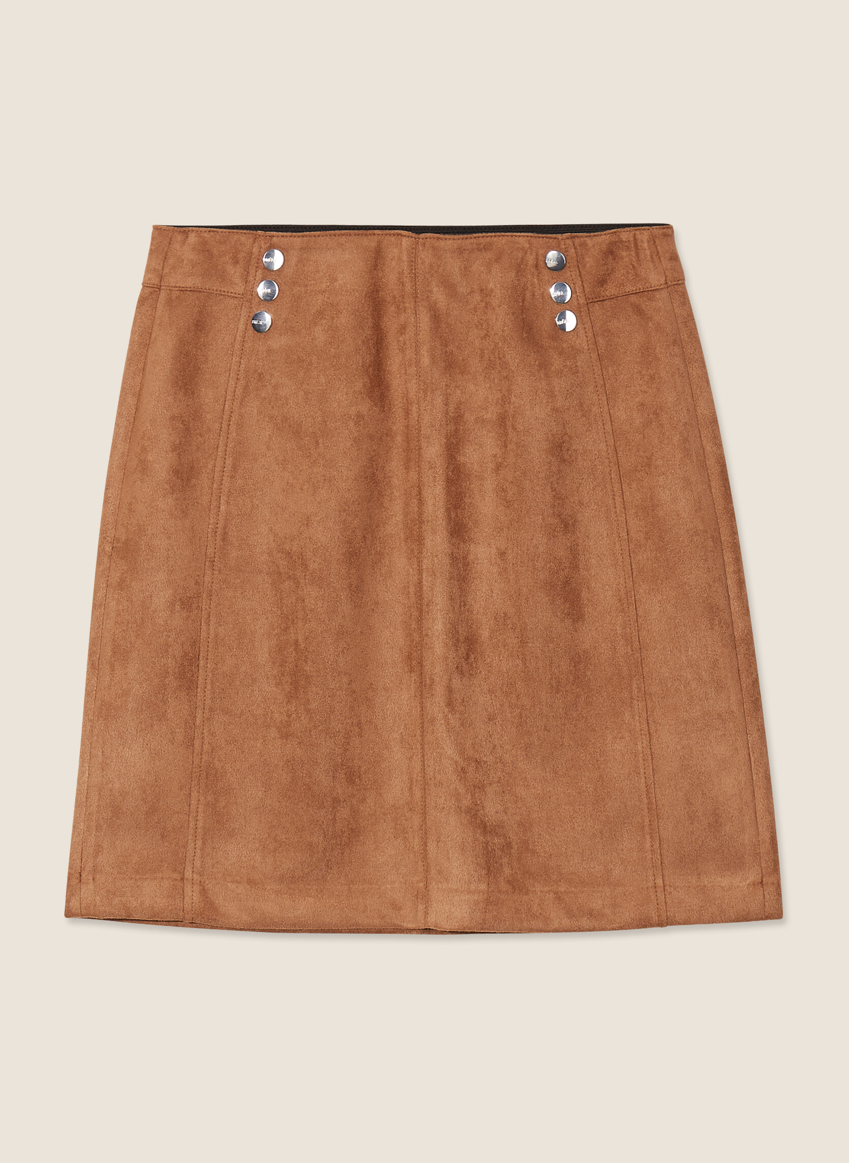Jupes mi-longues JEBRIGITTE femme marron Bréal Jupes mi-longues JEBRIGITTE femme marron Marron