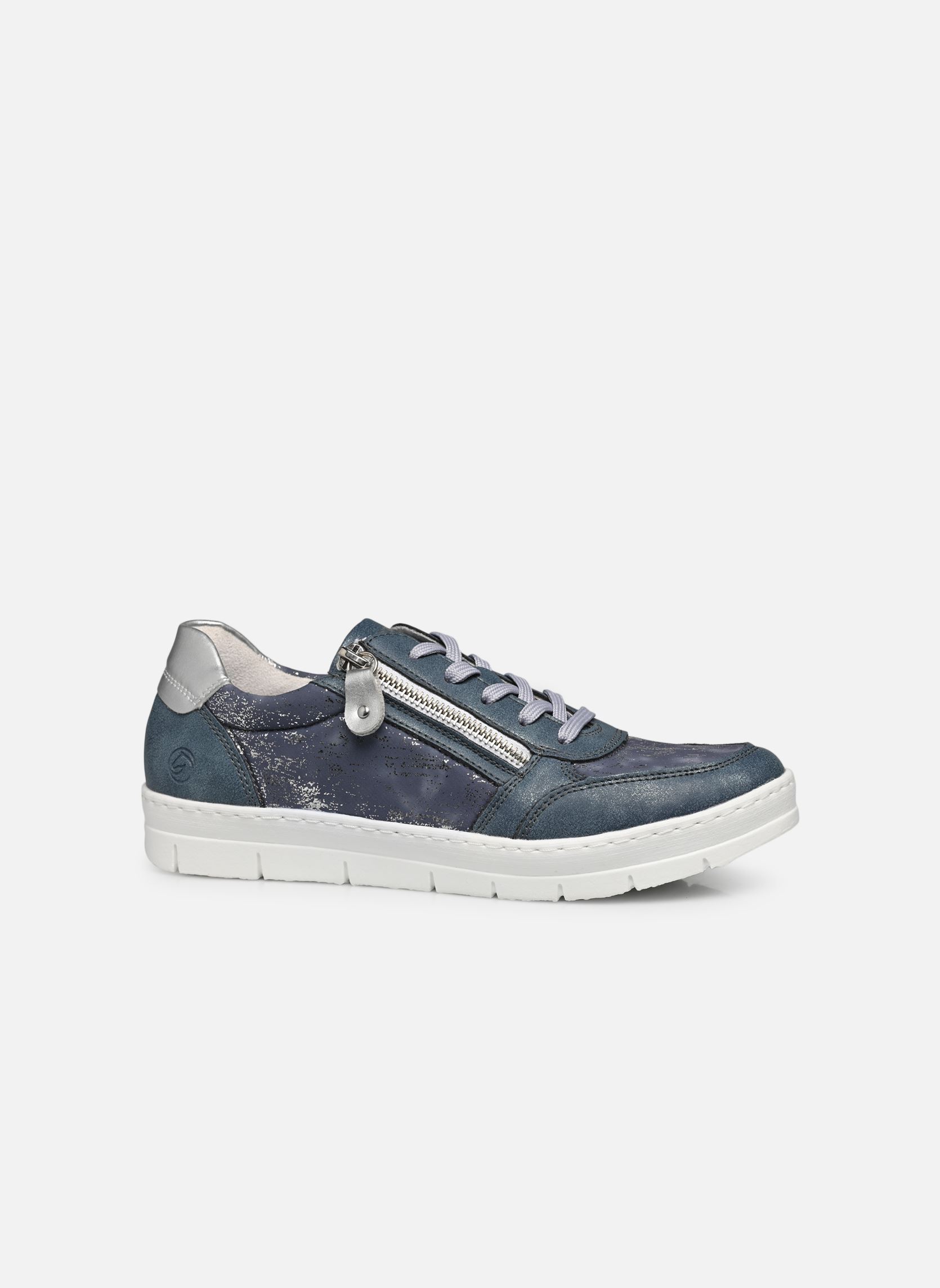 Lage sneakers D5831 dames blauw Remonte Lage sneakers D5831 dames blauw adria/lightblue-silver/silver