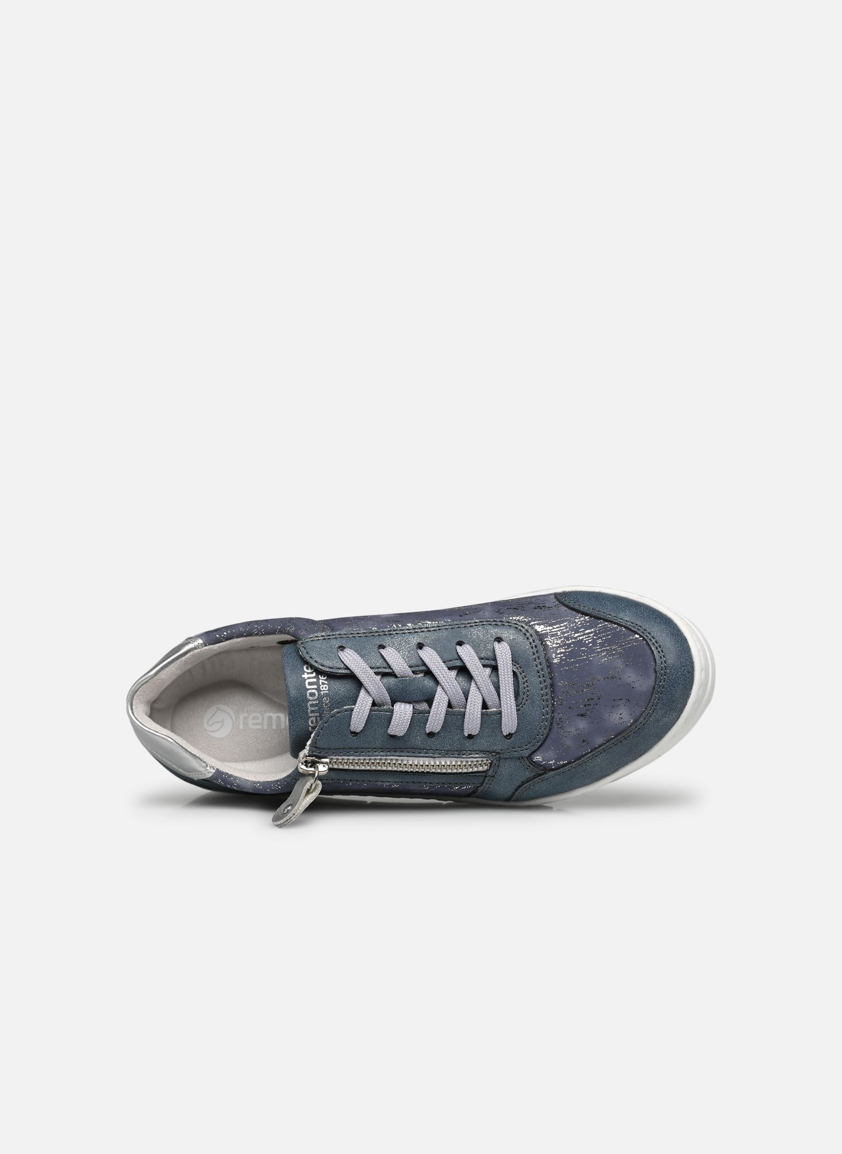Lage sneakers D5831 dames blauw Remonte Lage sneakers D5831 dames blauw adria/lightblue-silver/silver