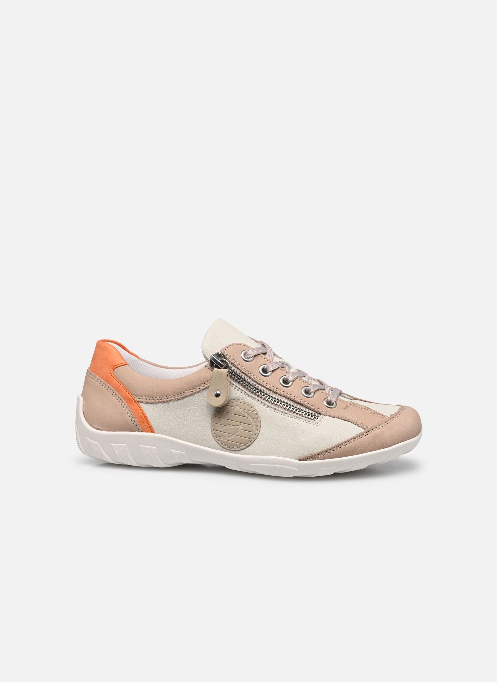 Lage sneakers R3408 dames meerkleurig Remonte Lage sneakers R3408 dames meerkleurig CLIFF/OFFWHITE/CLIFF/ORANGE