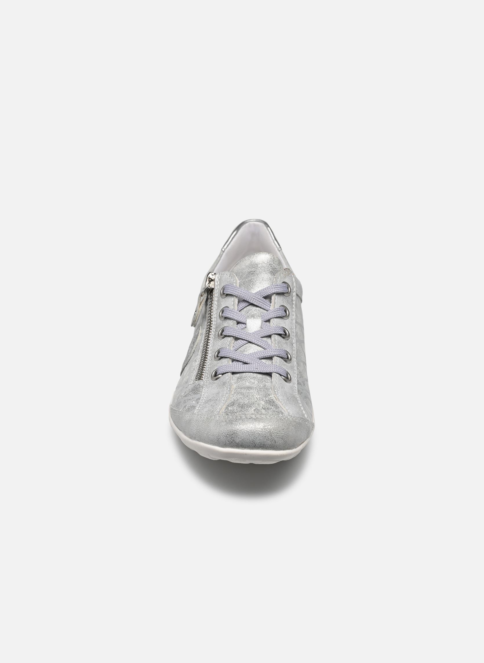 Lage sneakers R3408 dames zilver Remonte Lage sneakers R3408 dames zilver ICE/ICE/QUARZ/SILVER