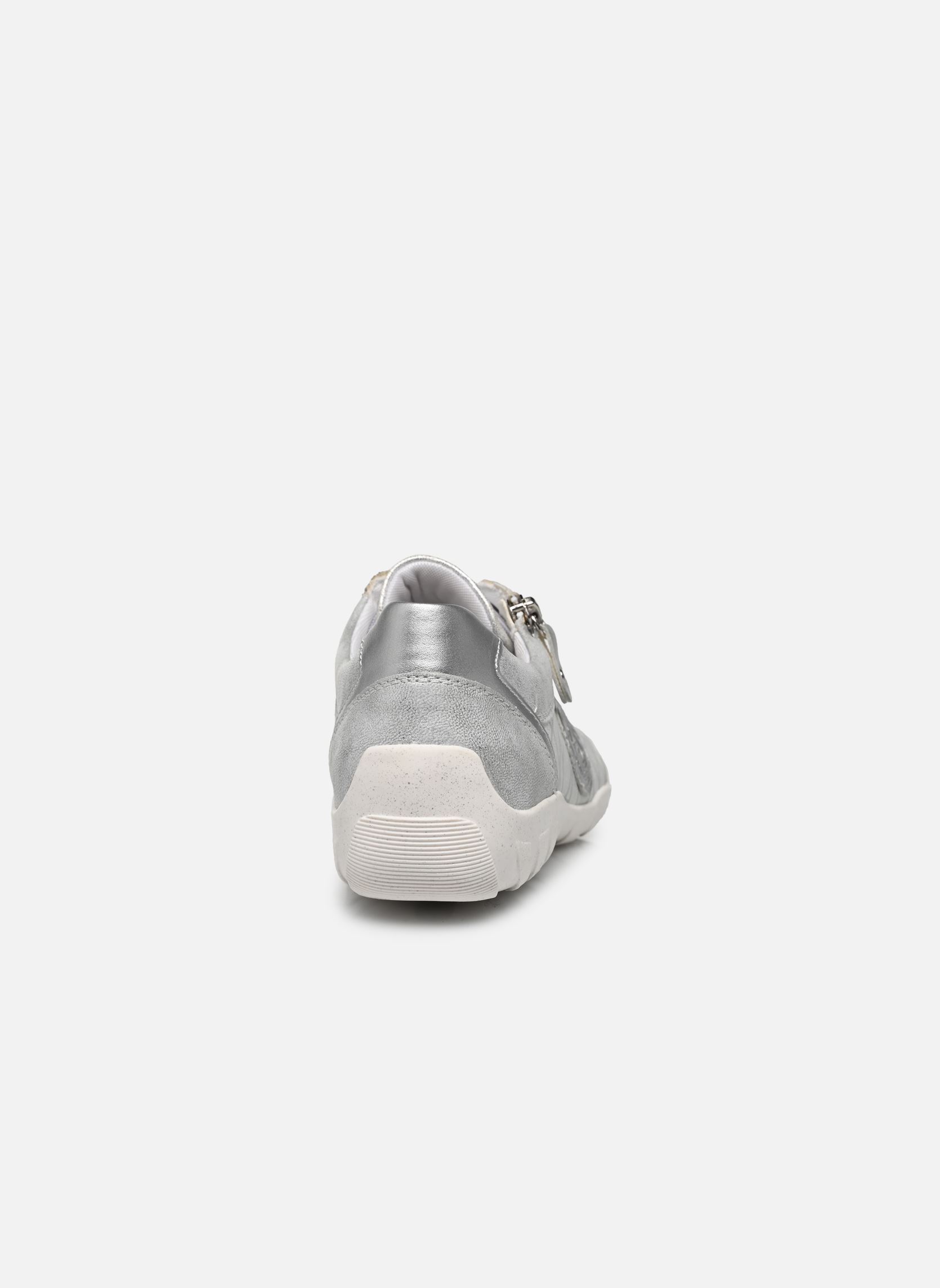 Lage sneakers R3408 dames zilver Remonte Lage sneakers R3408 dames zilver ICE/ICE/QUARZ/SILVER