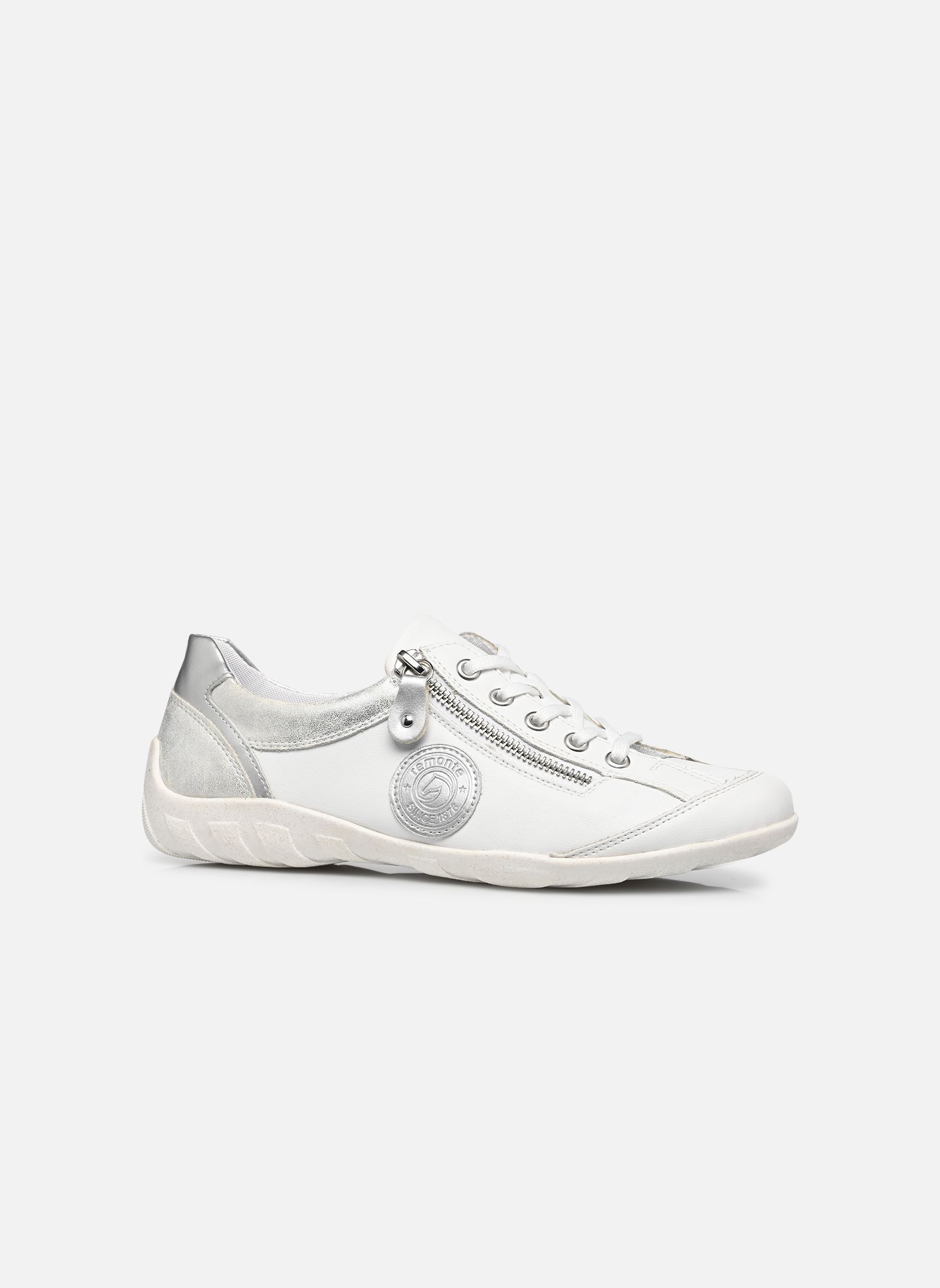 Lage sneakers R3408 dames wit Remonte Lage sneakers R3408 dames wit WEISS/ICE/SILVER