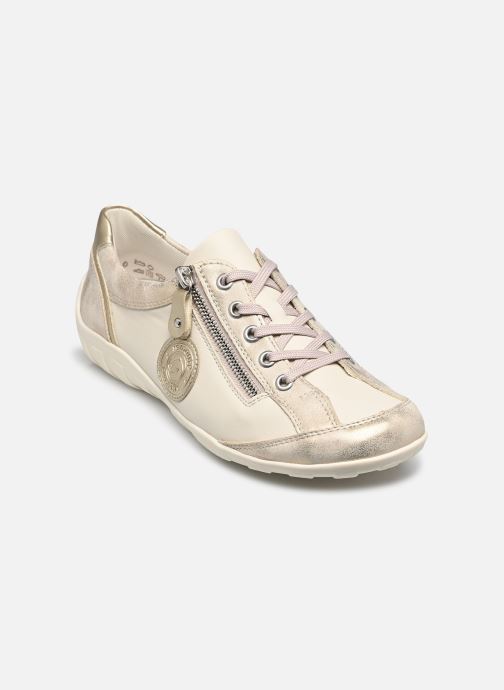 Remonte Lage sneakers R3408 dames goud en brons
