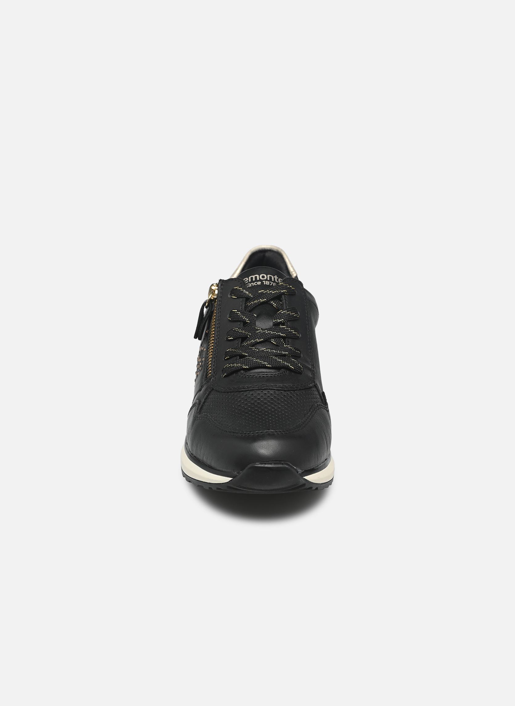 Niedrige Sneaker D1G00 damen schwarz Remonte Niedrige Sneaker D1G00 damen schwarz SCHWARZ/MUSCHEL/SCHWARZ