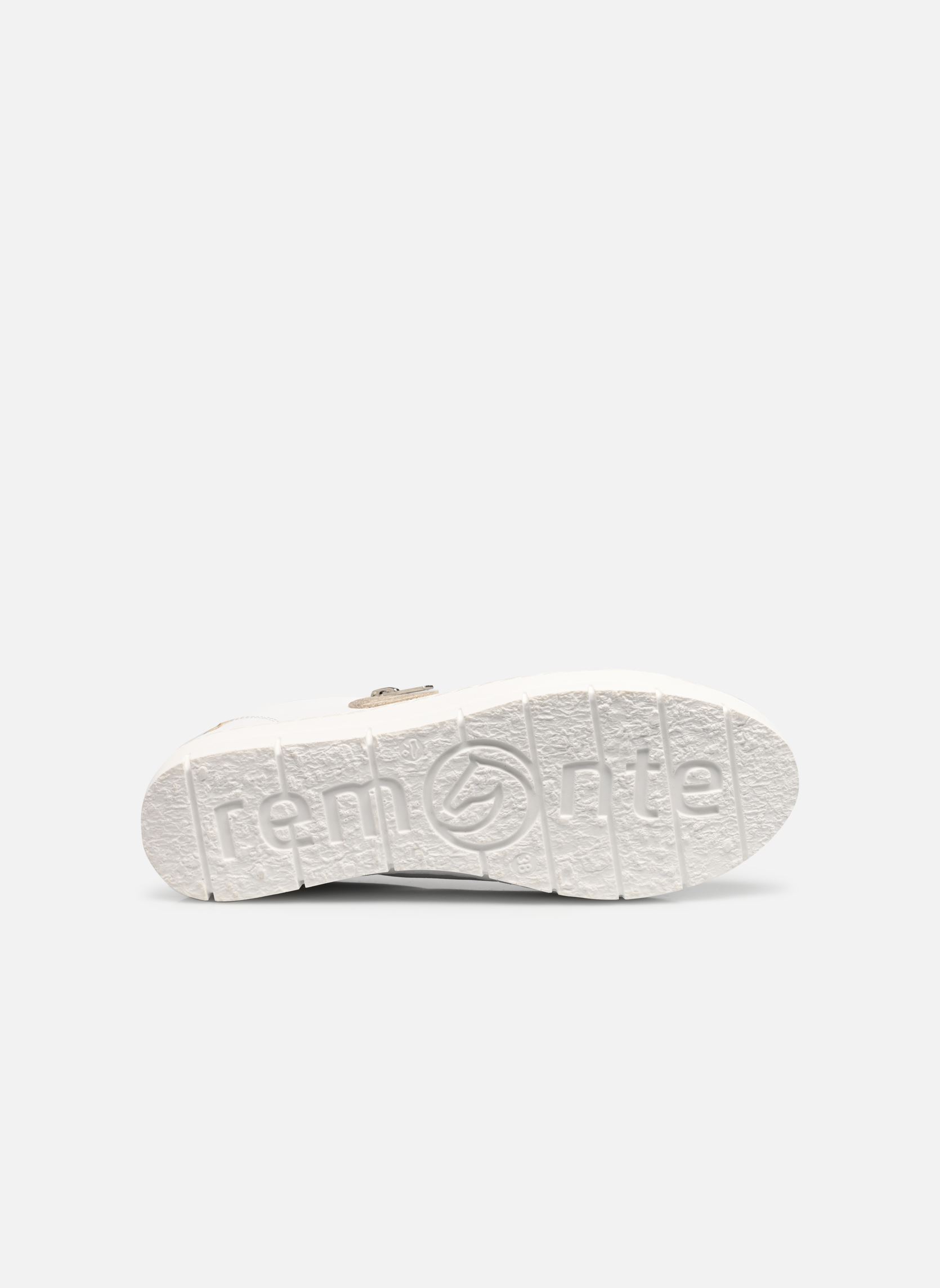 Lage sneakers D5832 dames wit Remonte Lage sneakers D5832 dames wit WHITE/ALLOY/WEISS/GOLD/MUSCHEL