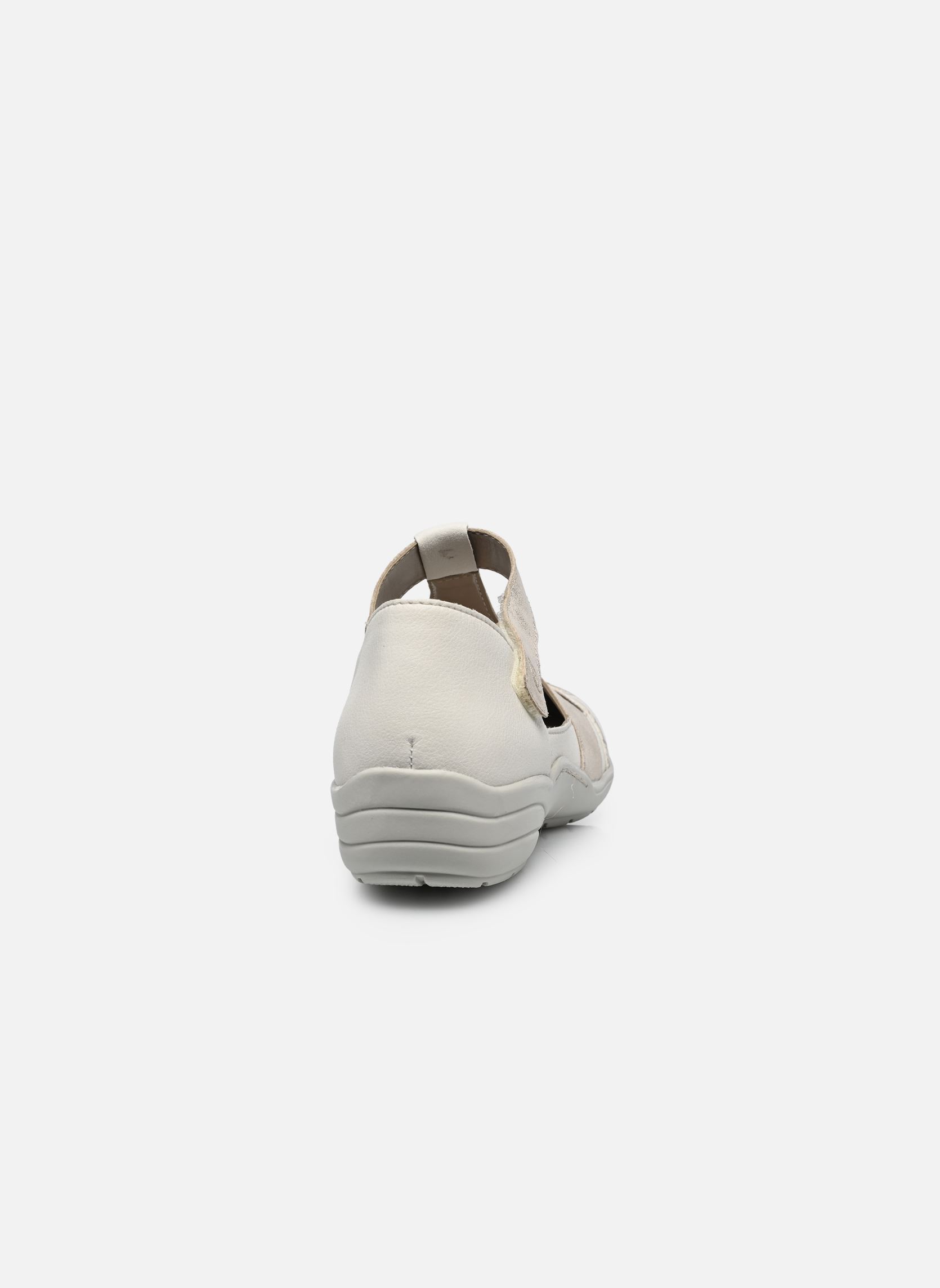 Platte sandalen R7601 dames wit Remonte Platte sandalen R7601 dames wit OFFWHITE/MUSCHEL/PORZELLAN/ALL