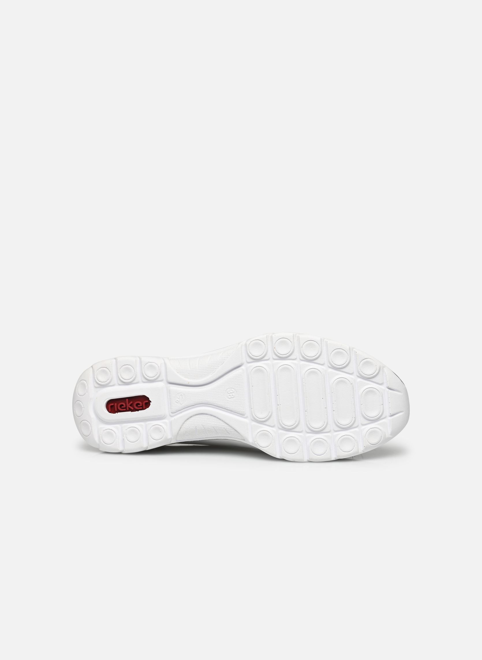 Lage sneakers L3259 dames wit Rieker Lage sneakers L3259 dames wit weiss/rose/silver/perlcloud