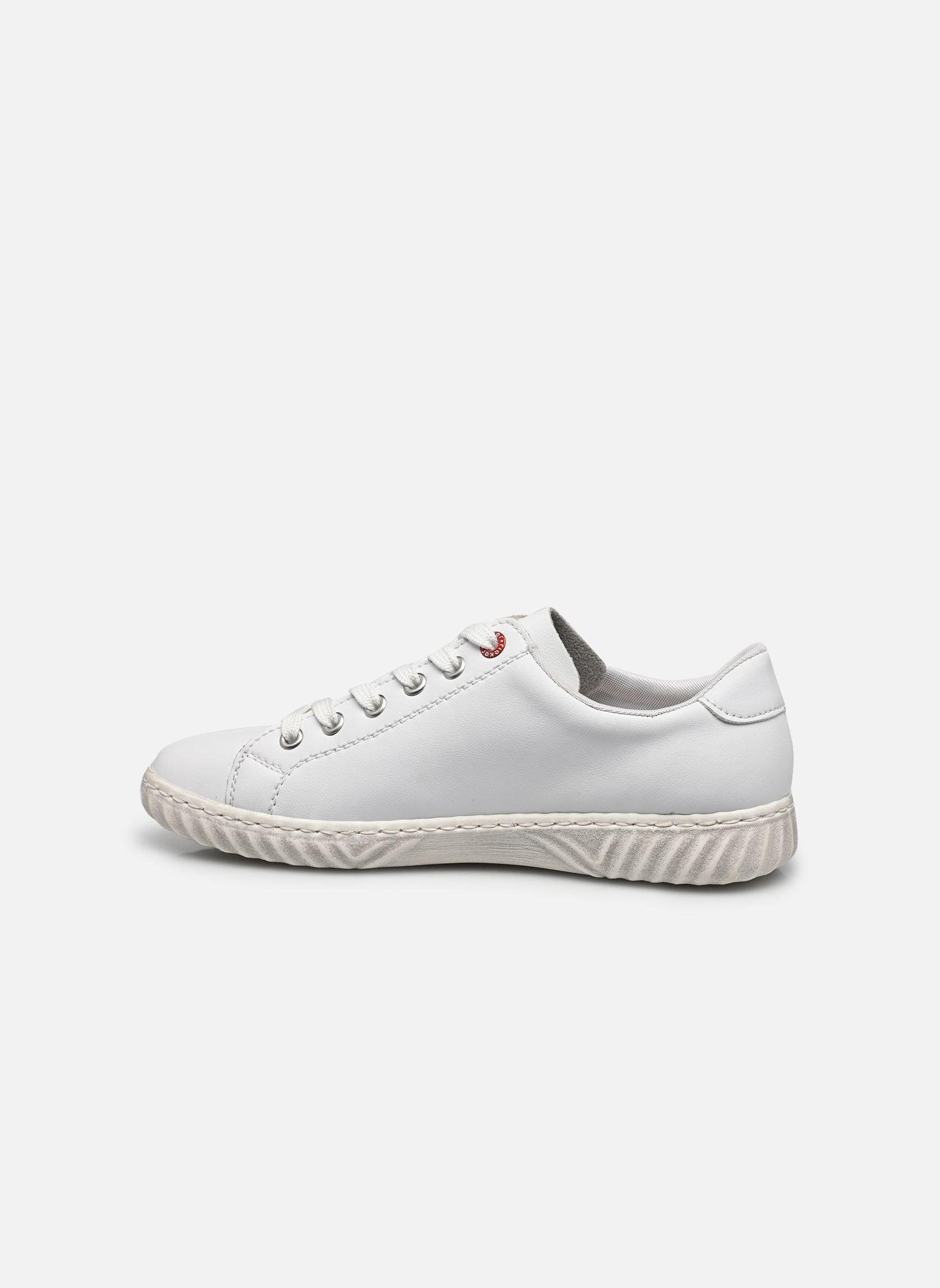 Lage sneakers N0900 dames wit Rieker Lage sneakers N0900 dames wit SPORTWEISS/WEISS/WEISS
