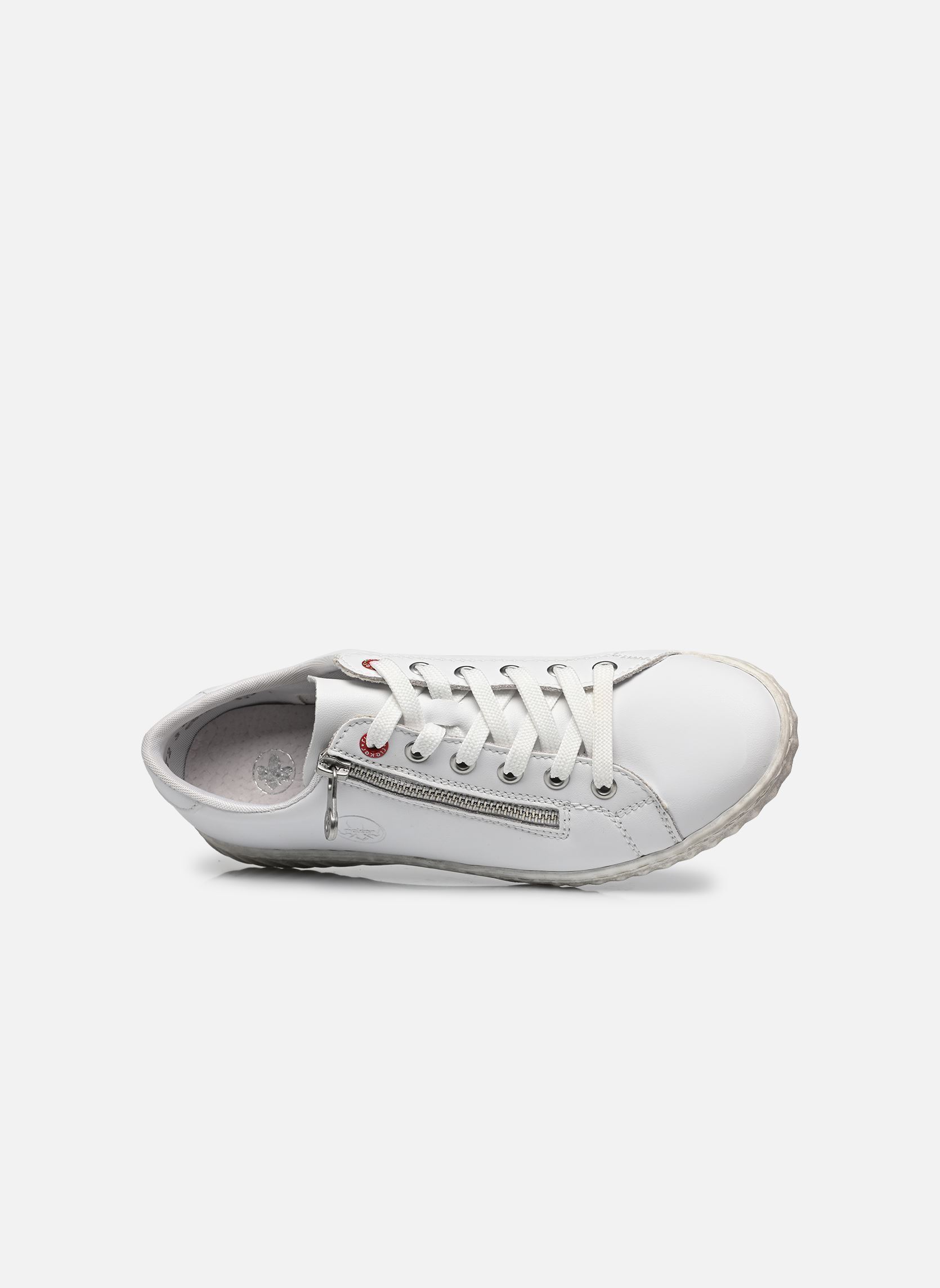 Lage sneakers N0900 dames wit Rieker Lage sneakers N0900 dames wit SPORTWEISS/WEISS/WEISS