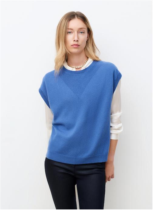 Caroll Pulls Pulls - 232K-MATHILDE femme bleu