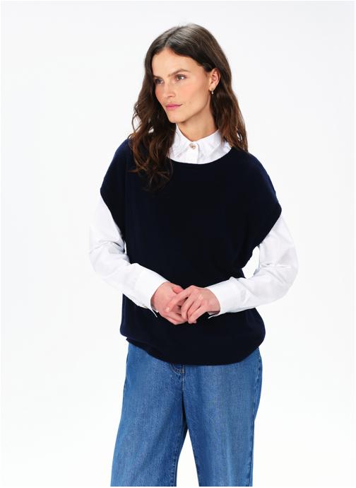 Caroll Pulls Pulls - 232K-MATHILDE femme bleu