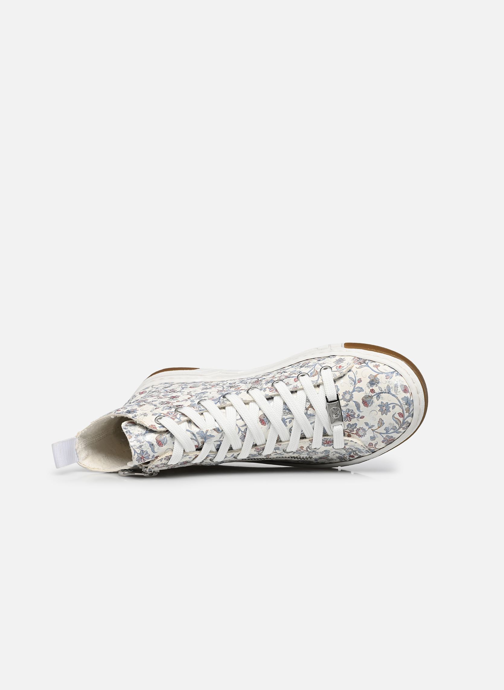 Print sneakers N3945 dames wit Rieker Print sneakers N3945 dames wit WEISS-MULTI