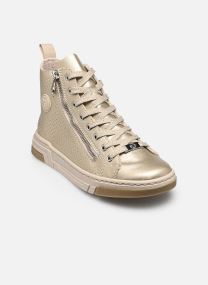 Print sneakers N3945 dames zilver